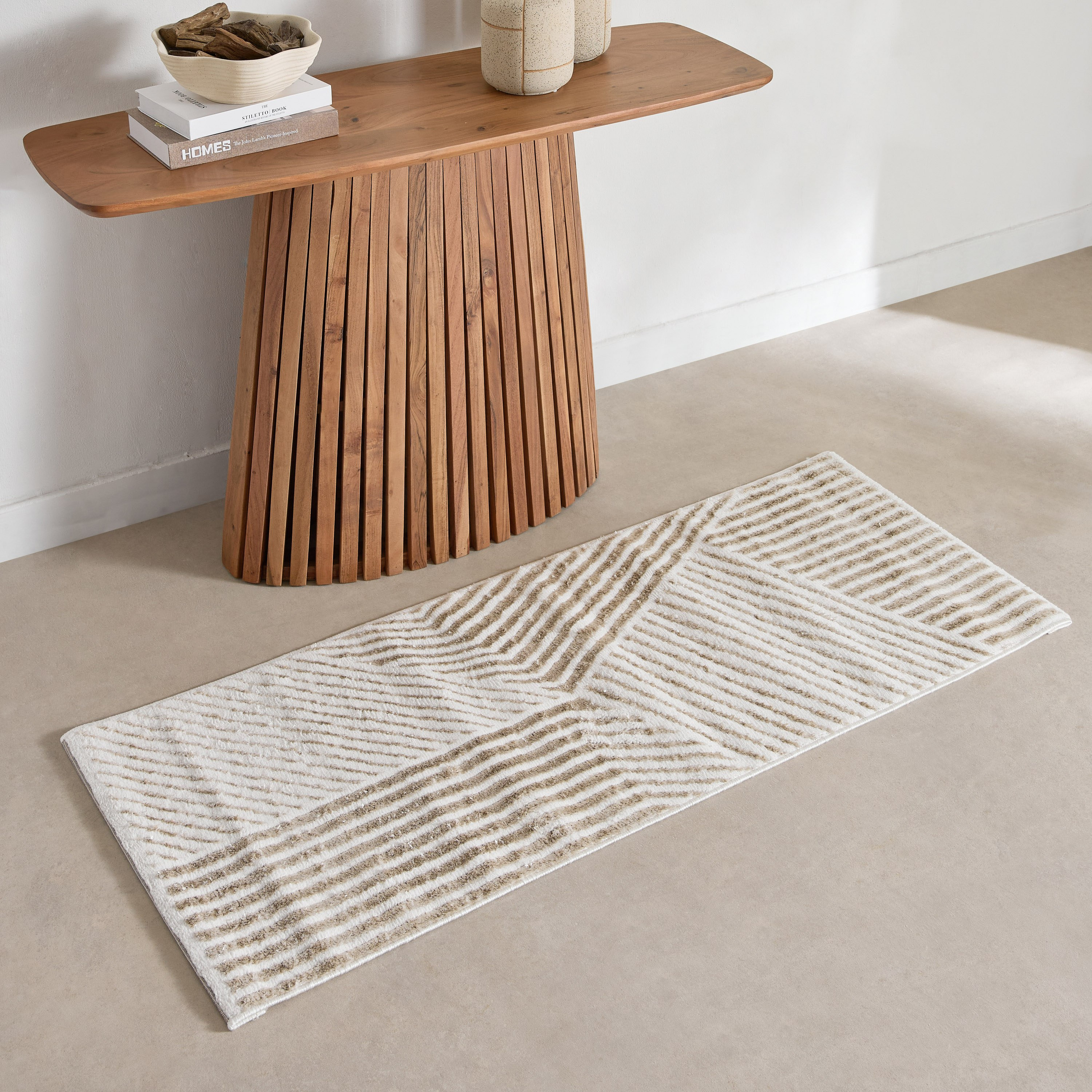 سجادة بولي بروبيلين مقاومة للبقع ريفو من جلوس - 60x150 سم-hbxdecorandfurnishings-floorcoverings-rugs-image-1