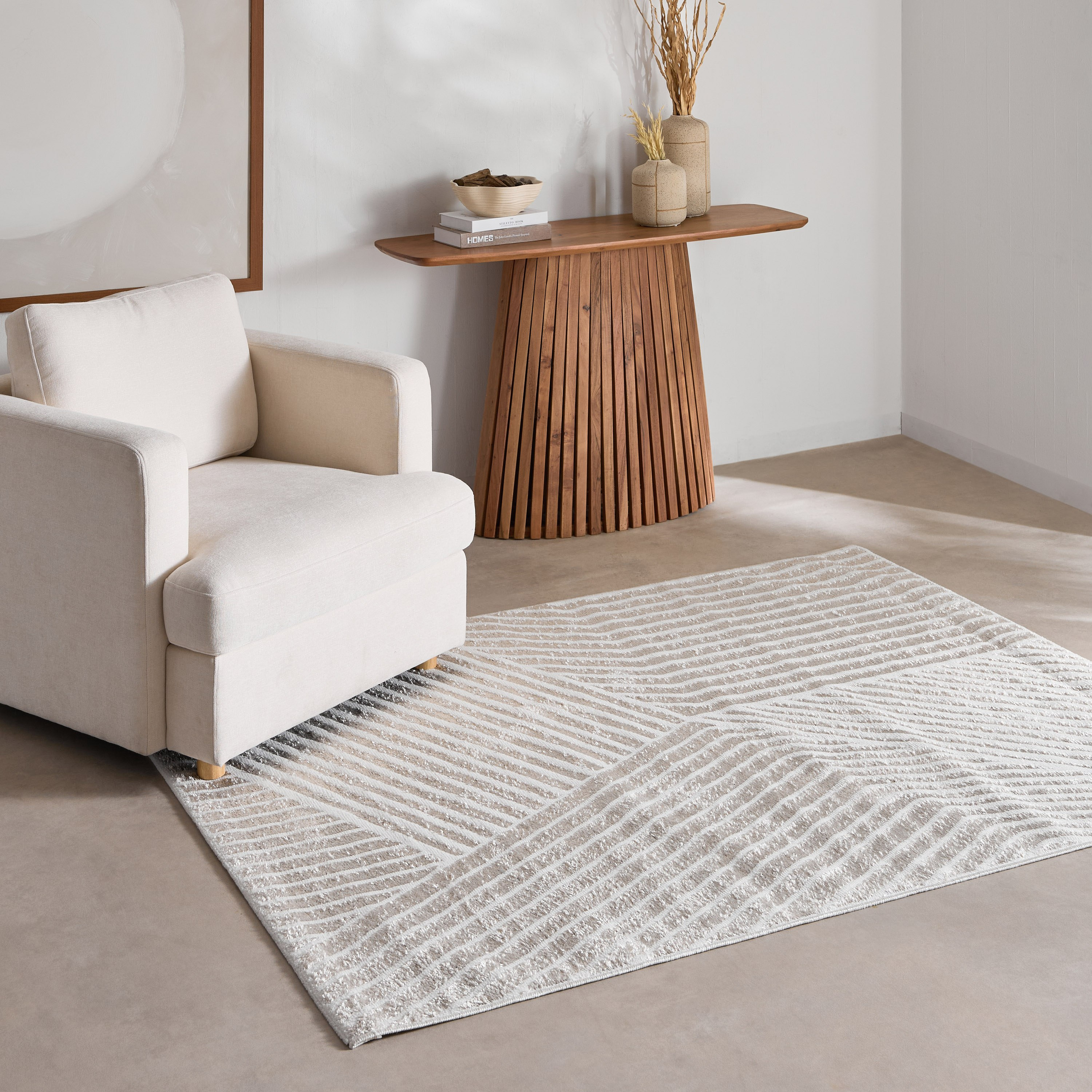 سجادة بولي بروبيلين مقاومة للبقع ريفو من جلوس - 150x200 سم-hbxdecorandfurnishings-floorcoverings-rugs-image-1