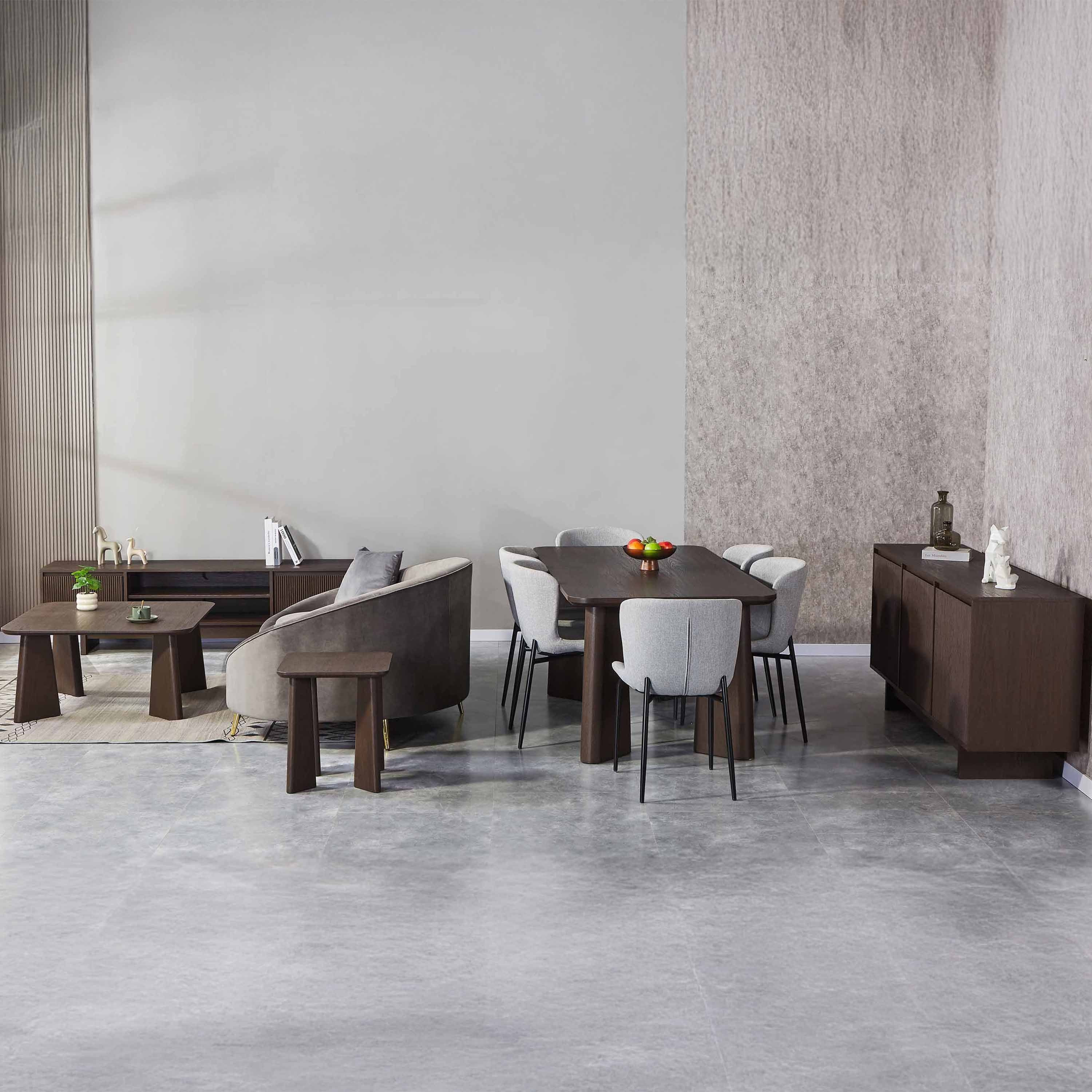 Maison 6-Seater Dining Table Set-hbxfurniture-diningtablesandsets-diningsets-sixseater-image-12