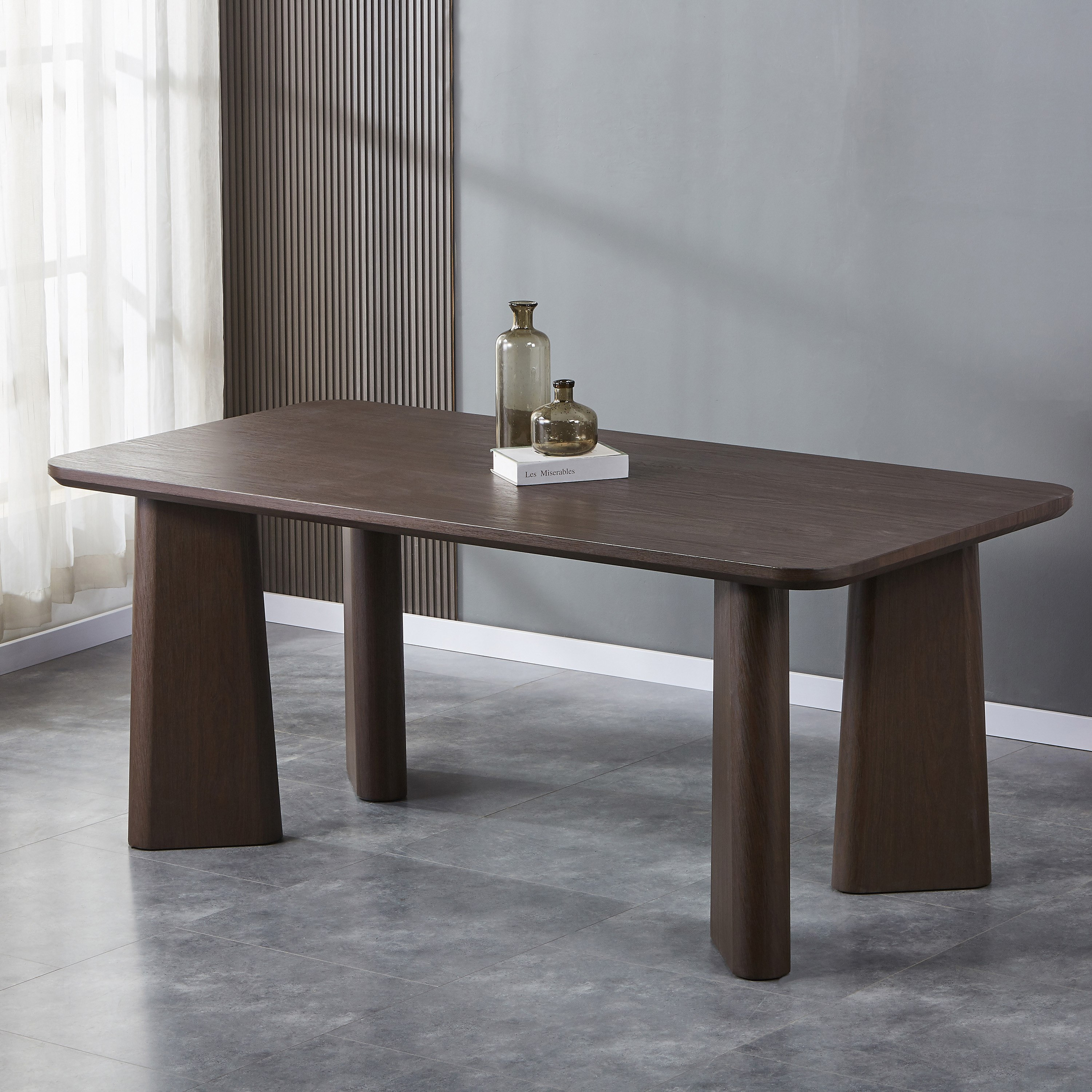 Maison 6-Seater Dining Table Set-hbxfurniture-diningtablesandsets-diningsets-sixseater-image-2