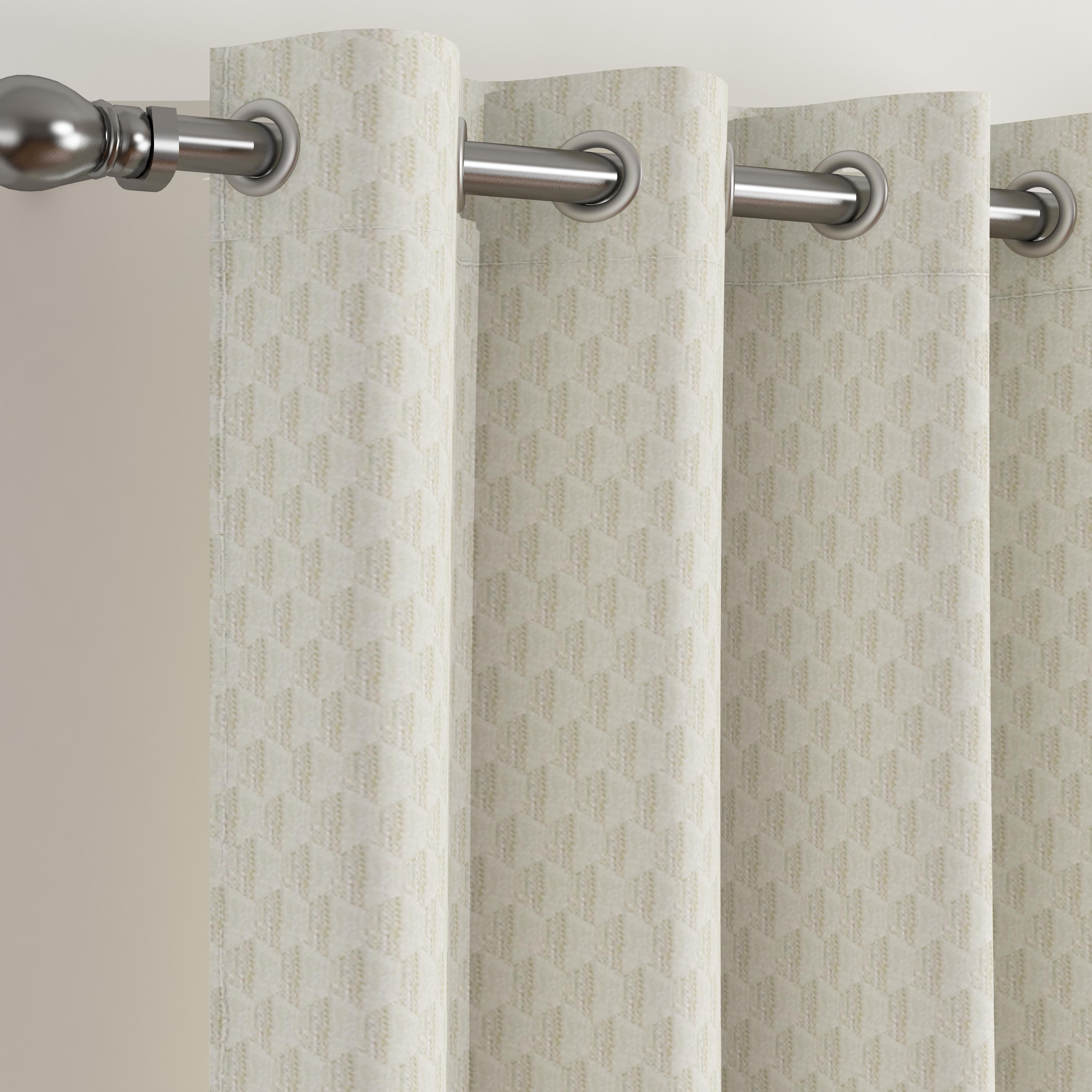Artisan Hexa 2-Piece Jacquard Extra Long Curtain Set - 135x300 cm-PROMO_HB_AE_B2G2_011025-image-2