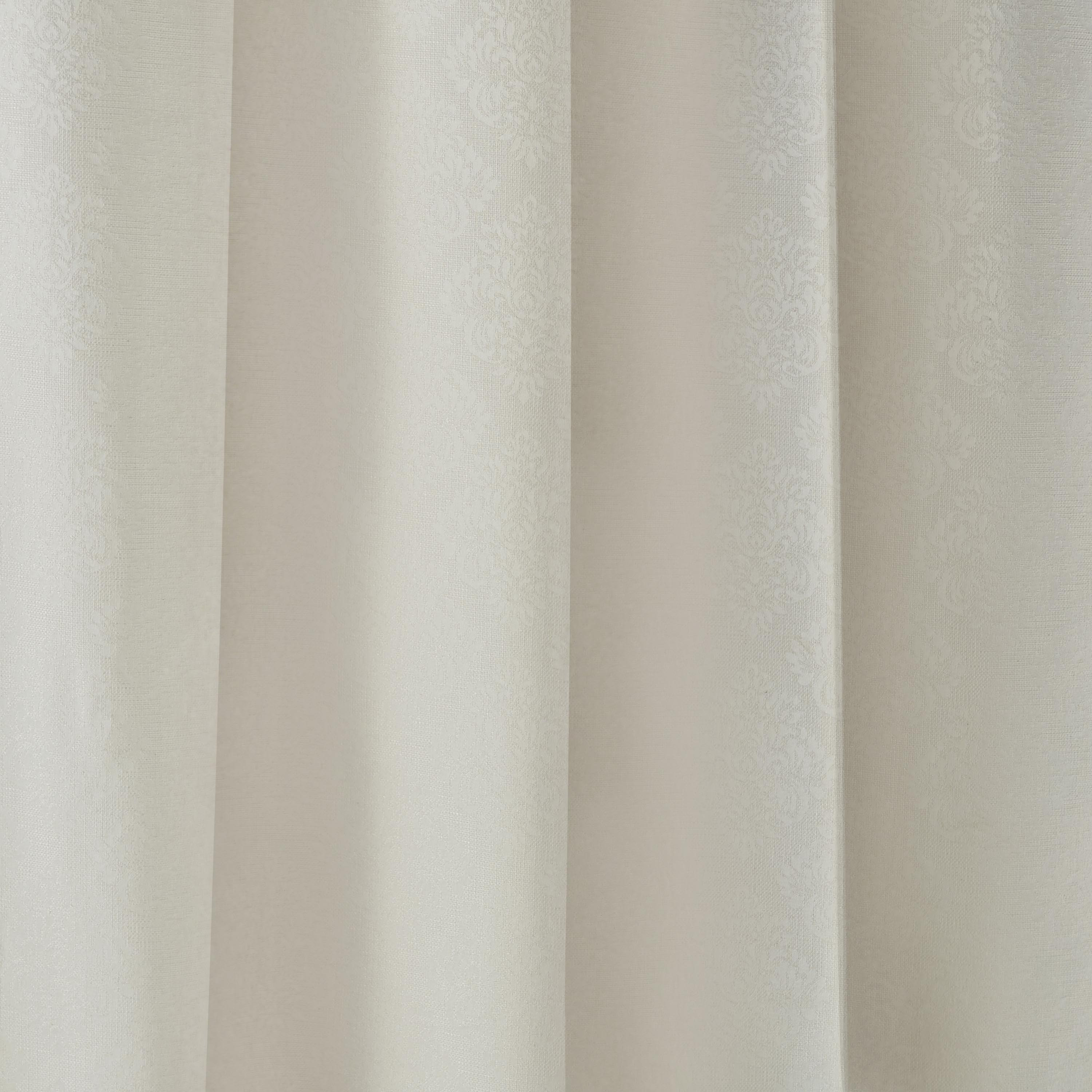 طقم ستائر جاكار طويلة جدًا قطعتين دمشق من أرتيزان - 135x300 سم-hbxhomeware-hbxlivingroom-image-3
