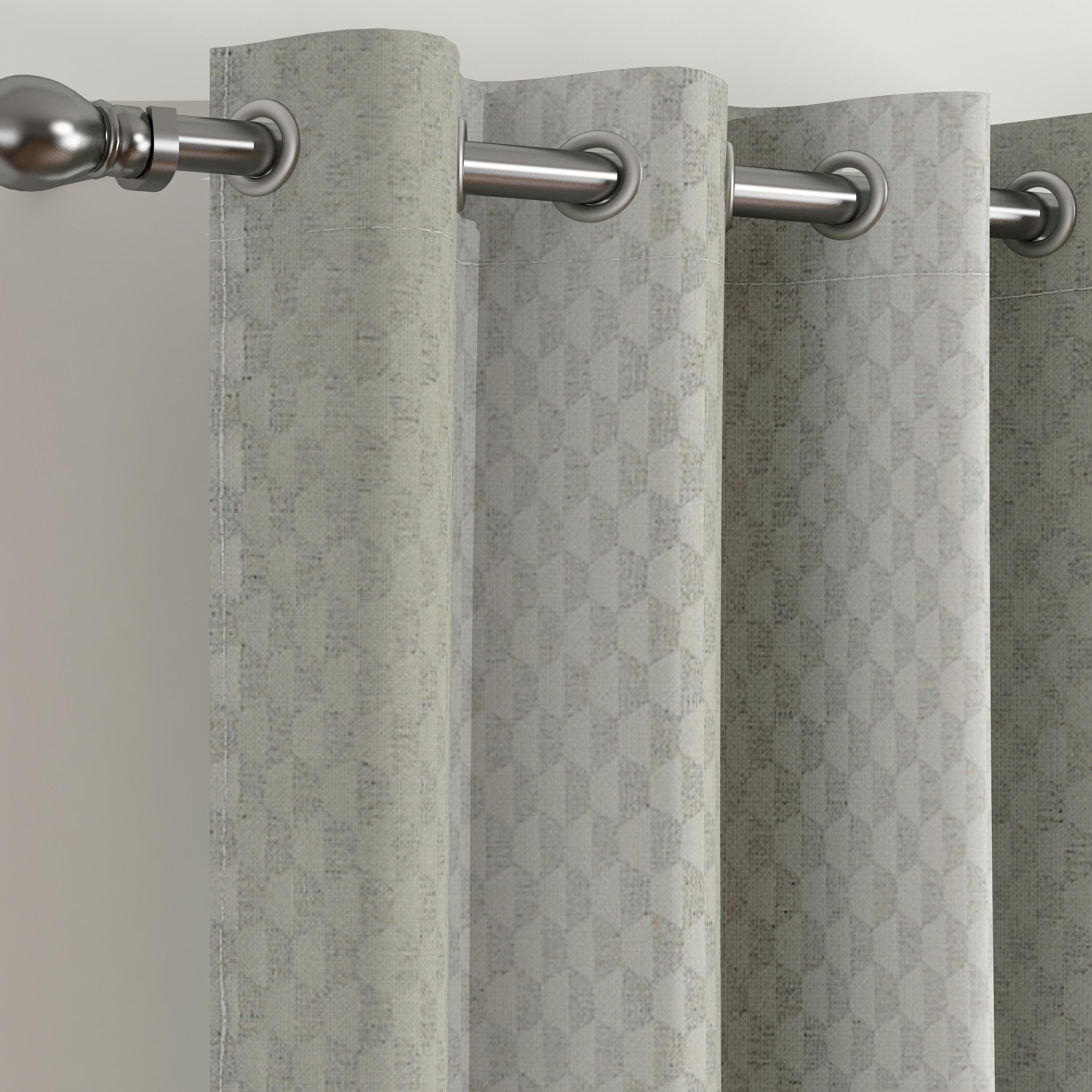طقم ستائر جاكار طويلة جدًا قطعتين هيكسا من أرتيزان - 135x300 سم-hbxhomeware-hbxlivingroom-image-2