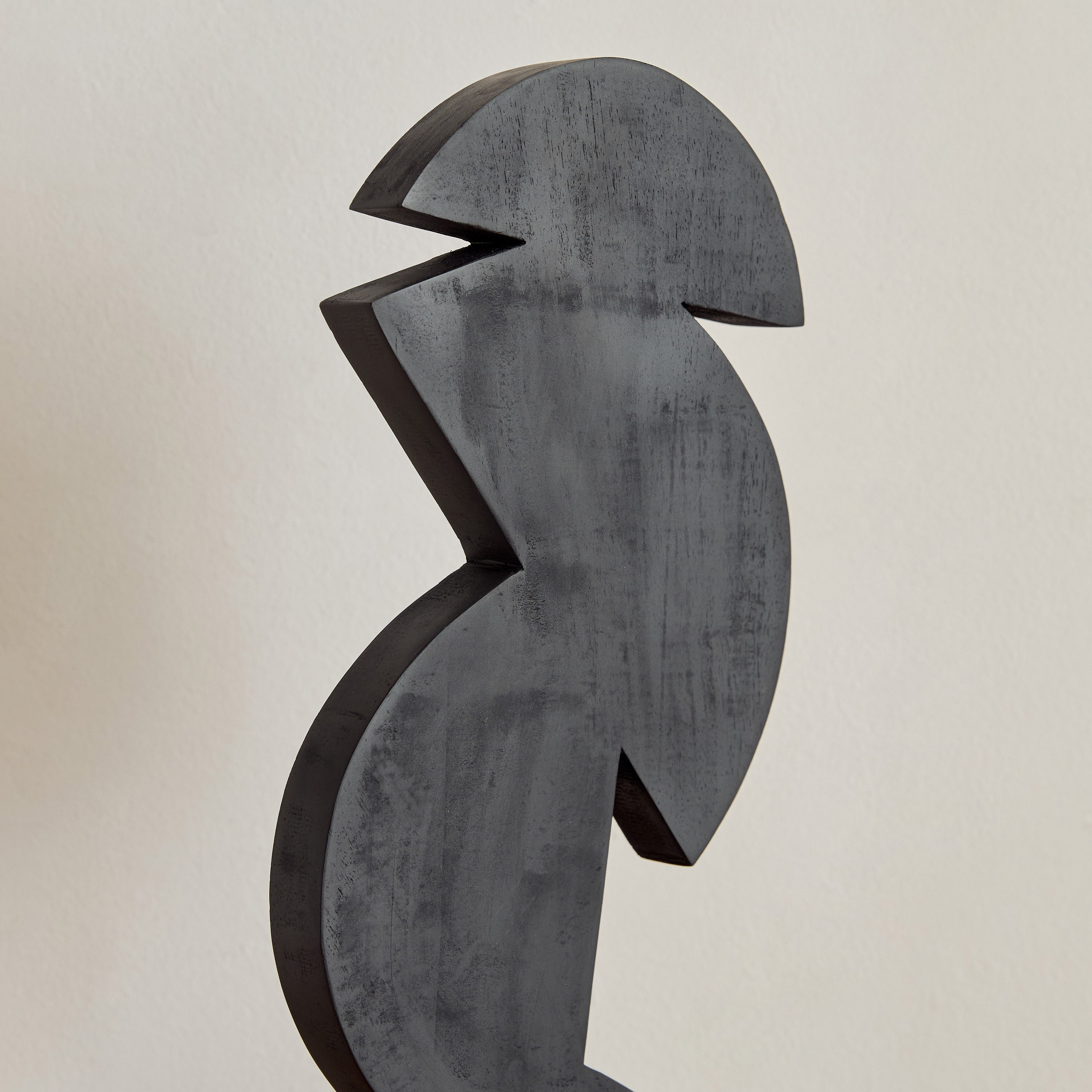 Rayon Wooden Abstract Table Accent with Base - 15.5x7.5x47.5 cm-hbxhomeware-homedecor-figurinesandornaments-image-6
