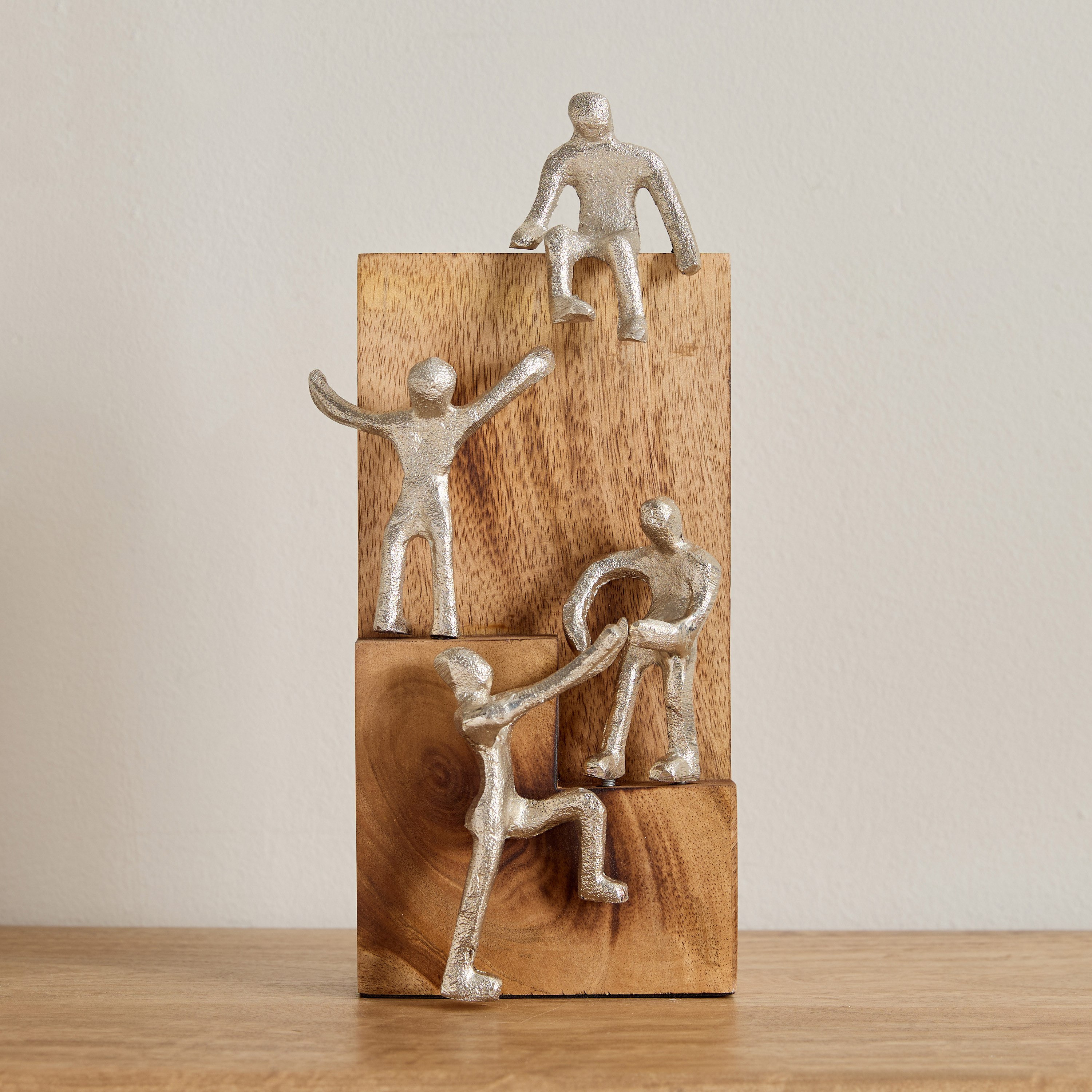 زينة طاولة خشبية بتصميم تجريدي من رايون- 12.5×8×29 سم-hbxhomeware-homedecor-figurinesandornaments-image-2