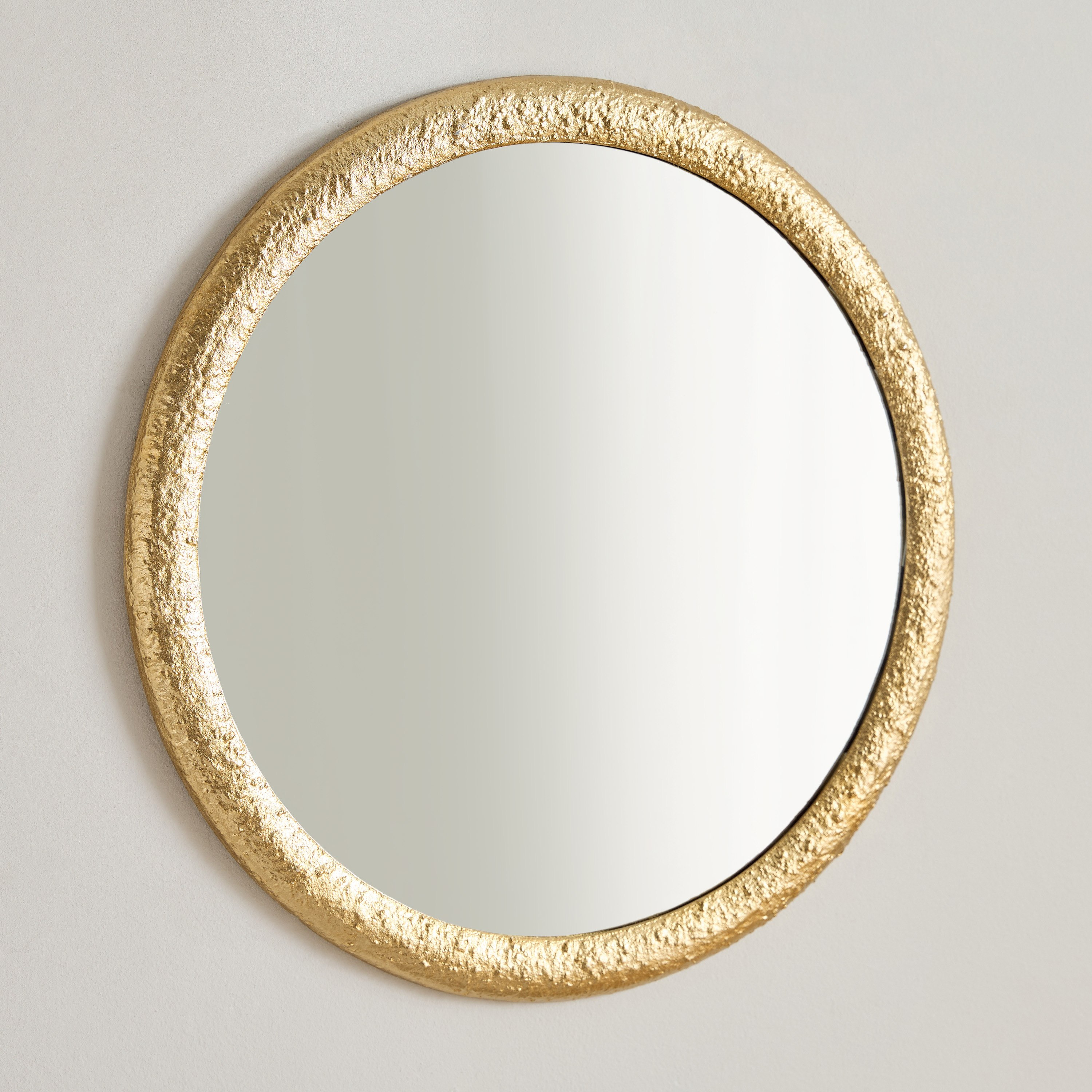 مرآة مستديرة ألومنيوم فاخرة من رايون - 61.5 × 61.5 × 2.5 سم-hbxhomeware-hbxdecorandfurnishings-image-1