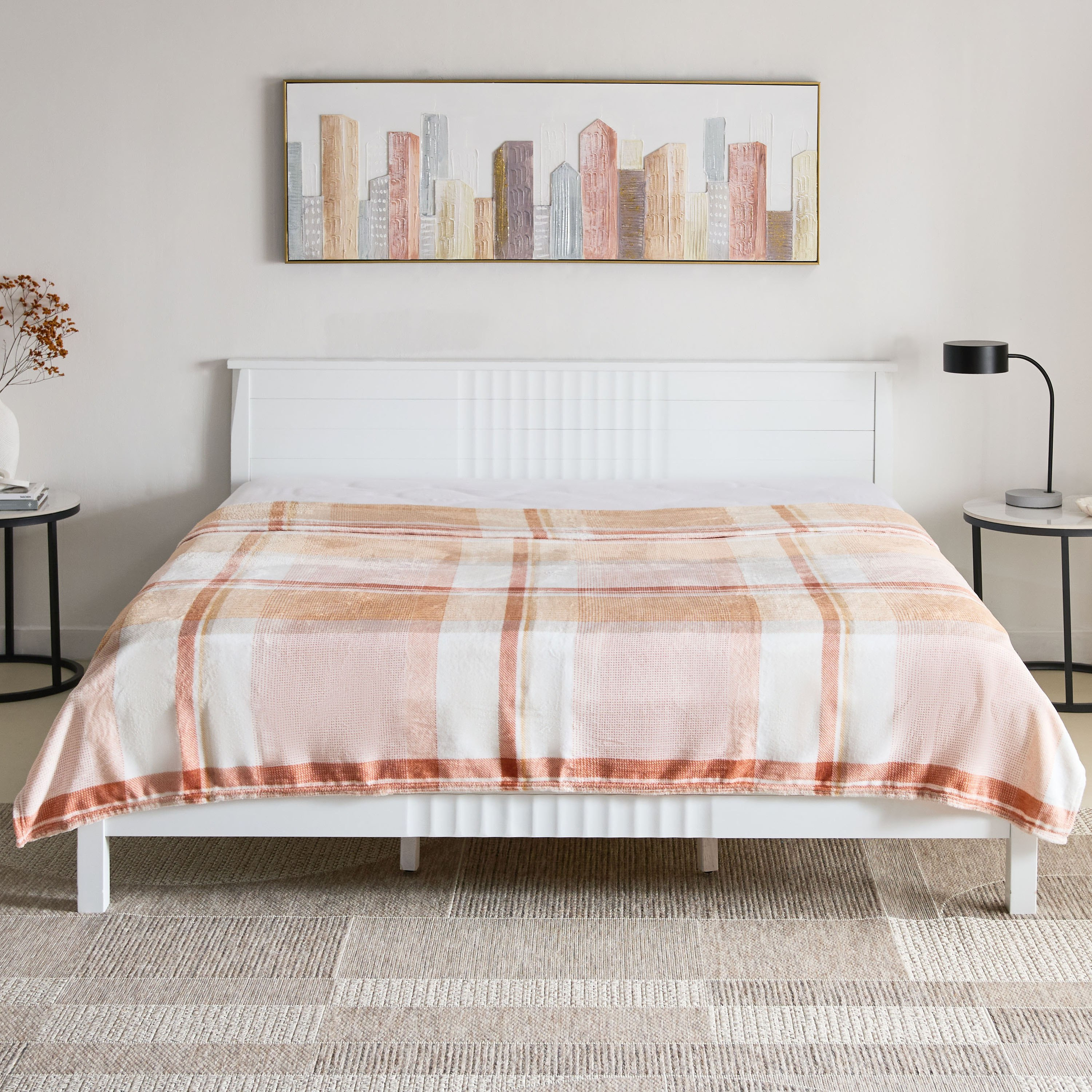 بطانية فلانيل كوين بطبعات من ماتريكس - 200x220 سم-hbxhomeware-hbxbedroom-image-2