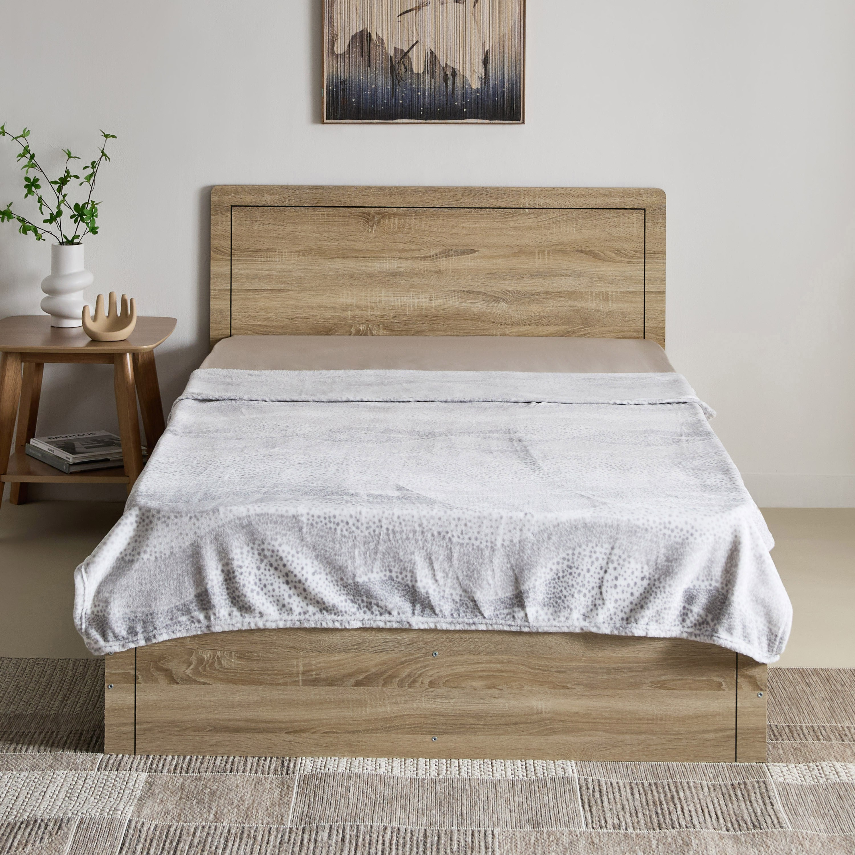 بطانية فلانيل مقاس زوجي بطبعات ريمي من ماتريكس - 140x200 سم-hbxhomeware-hbxbedroom-image-2