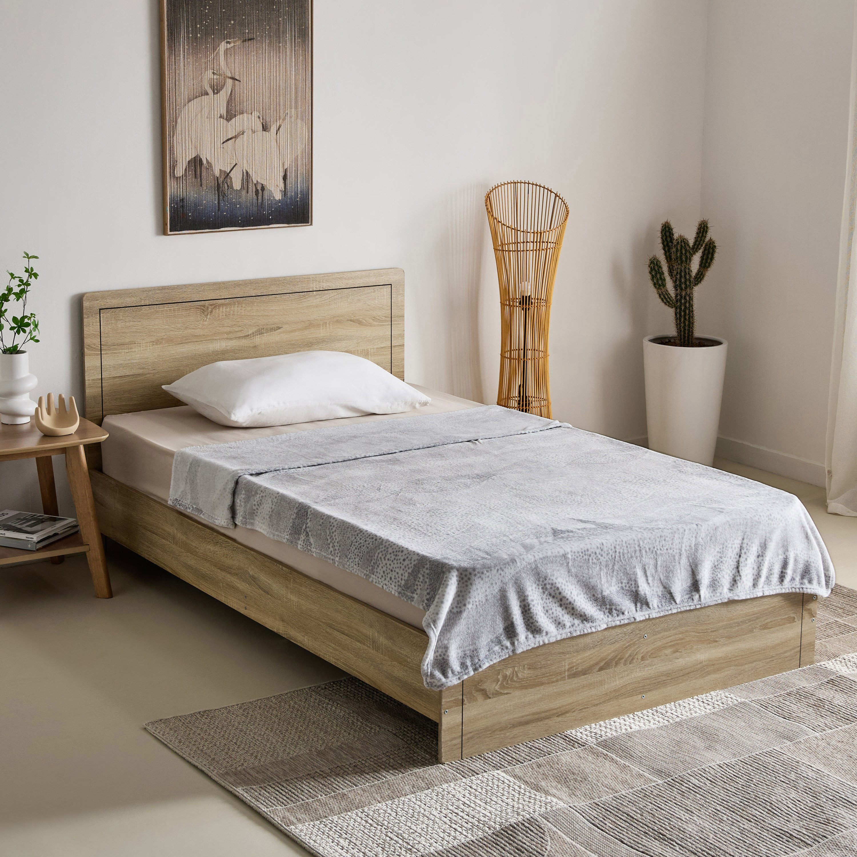 بطانية فلانيل مقاس زوجي بطبعات ريمي من ماتريكس - 140x200 سم-hbxhomeware-hbxbedroom-image-6