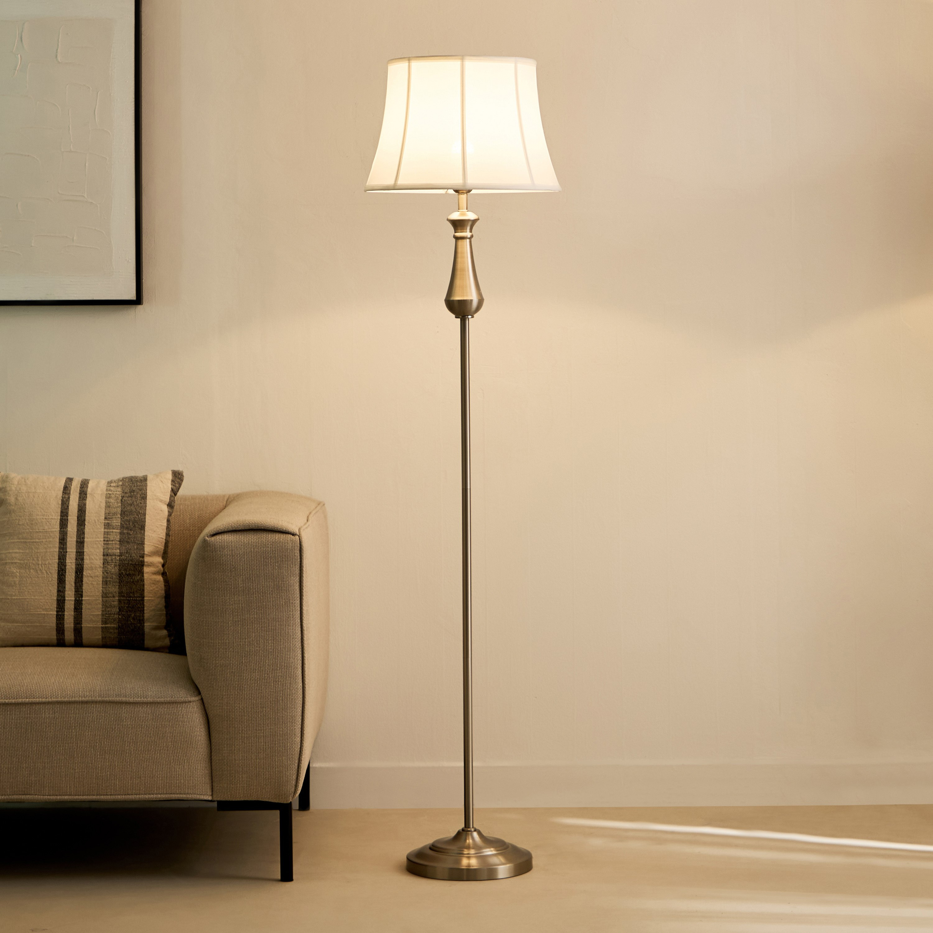 Deme Grame Metal Floor Lamp with Linen Shade - 167 cm-PROMO_HB_AE_B1G1_250925-image-2