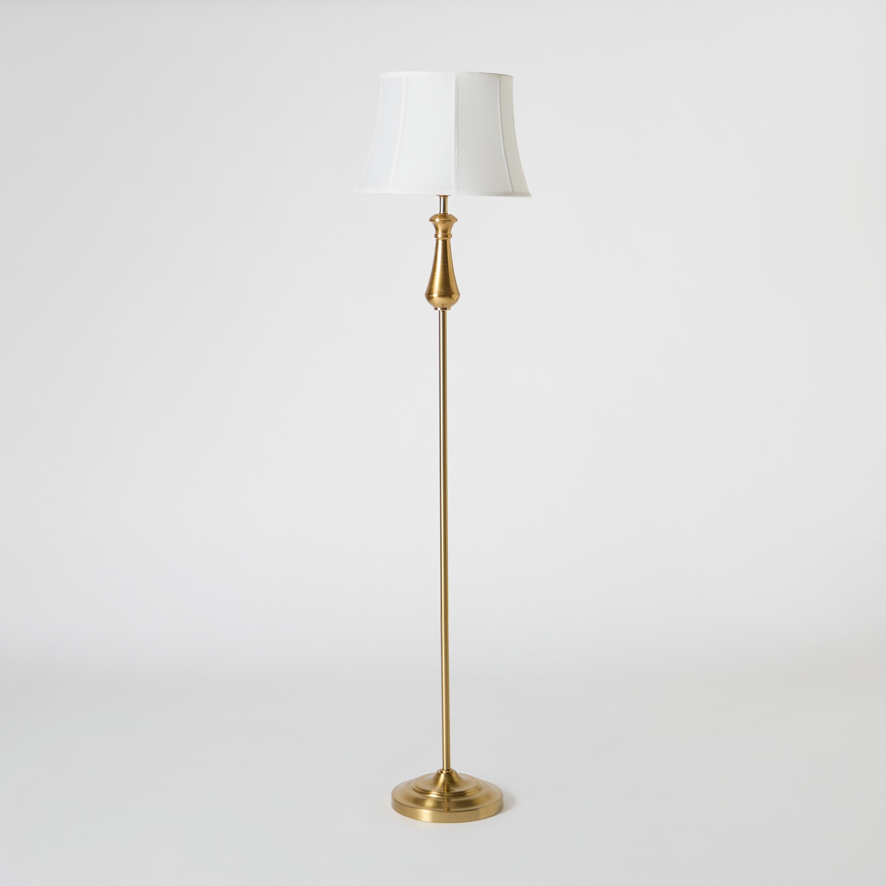 مصباح أرضية معدني بغطاء كتان جريم من ديمي - 167 سم-hbxhomeware-hbxlivingroom-image-6