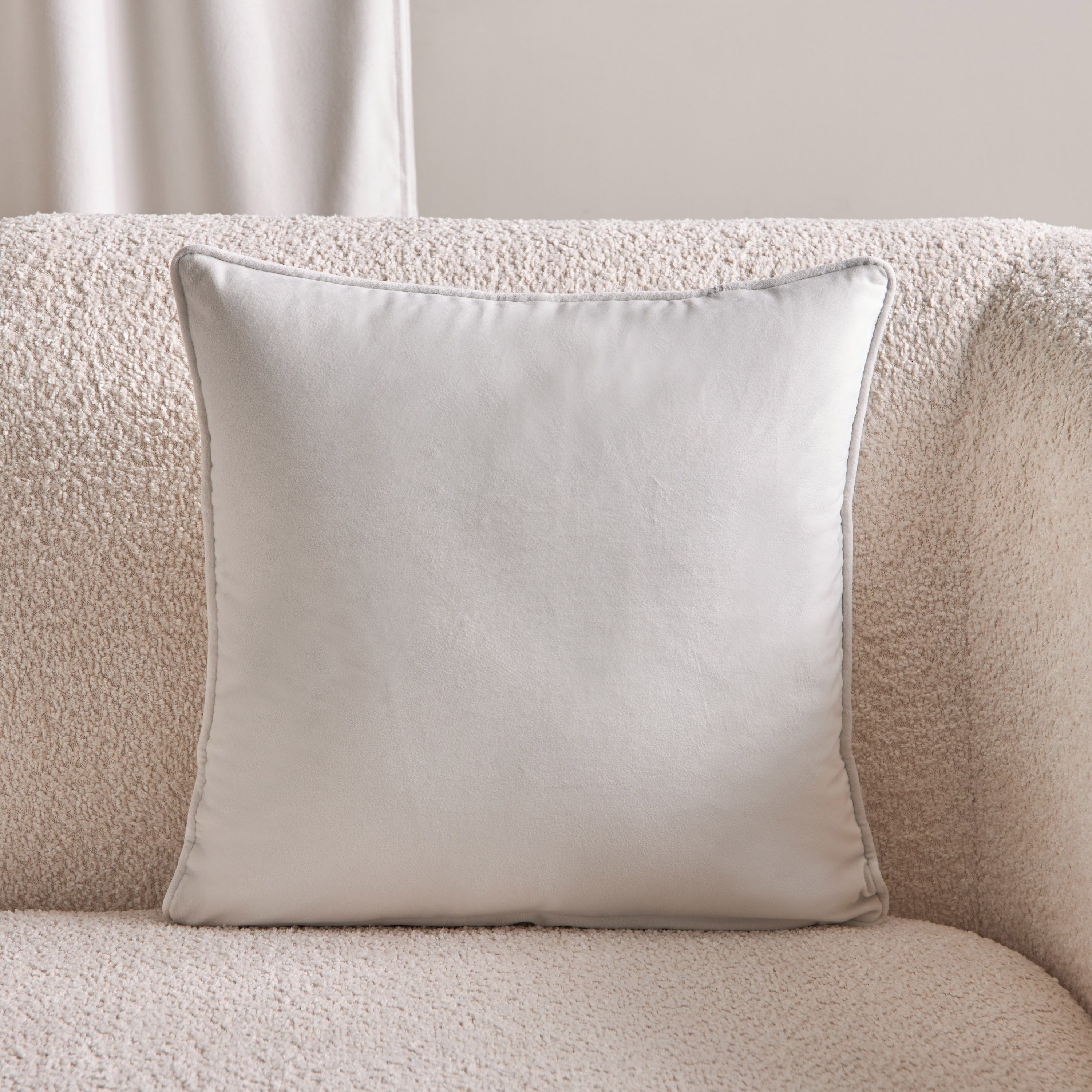 Dove Velvet Cushion Cover - 45x45 cm-hbxhomeware-hbxbedroom-image-1