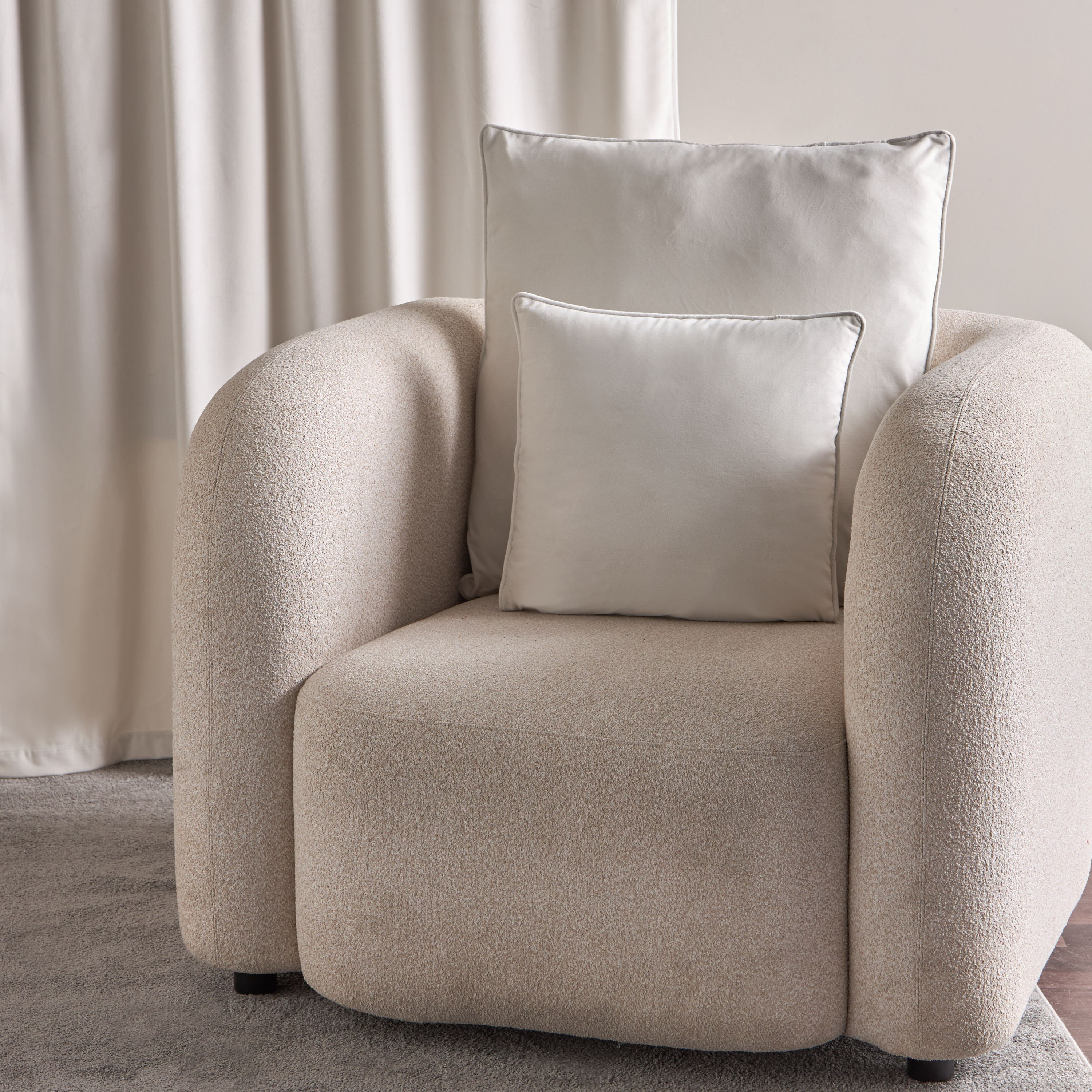 Dove Velvet Cushion Cover - 45x45 cm-hbxhomeware-hbxbedroom-image-4