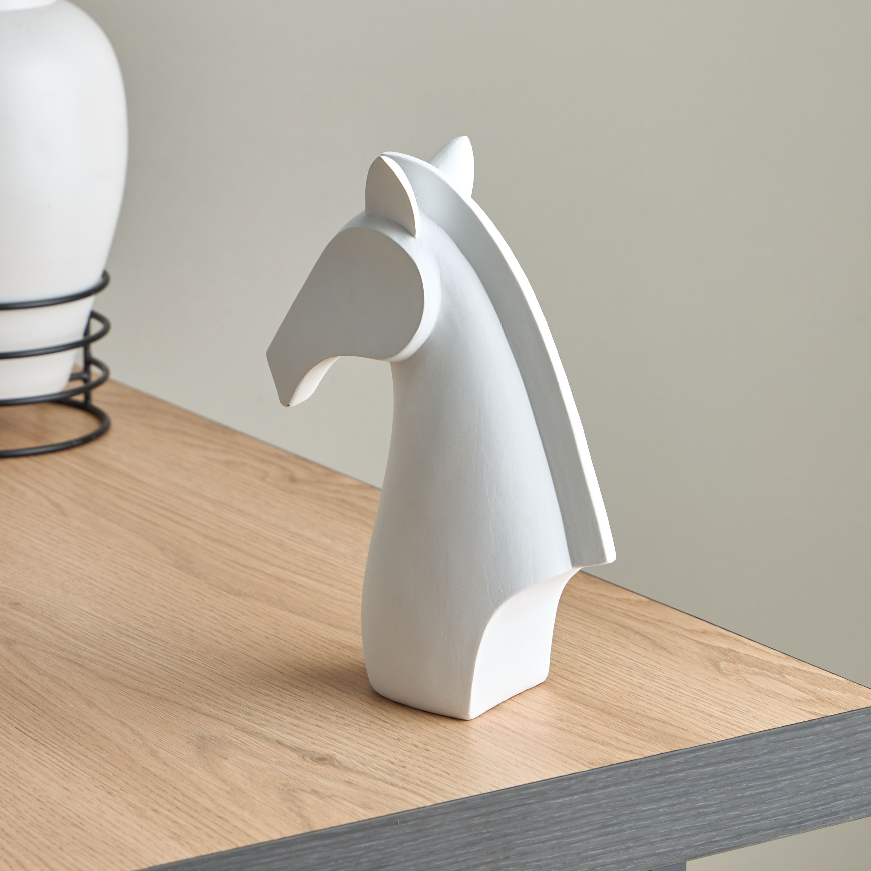 Wren Polyresin Horse Head Decorative Accent - 16x7x22 cm-hbxhomeware-homedecor-figurinesandornaments-image-2