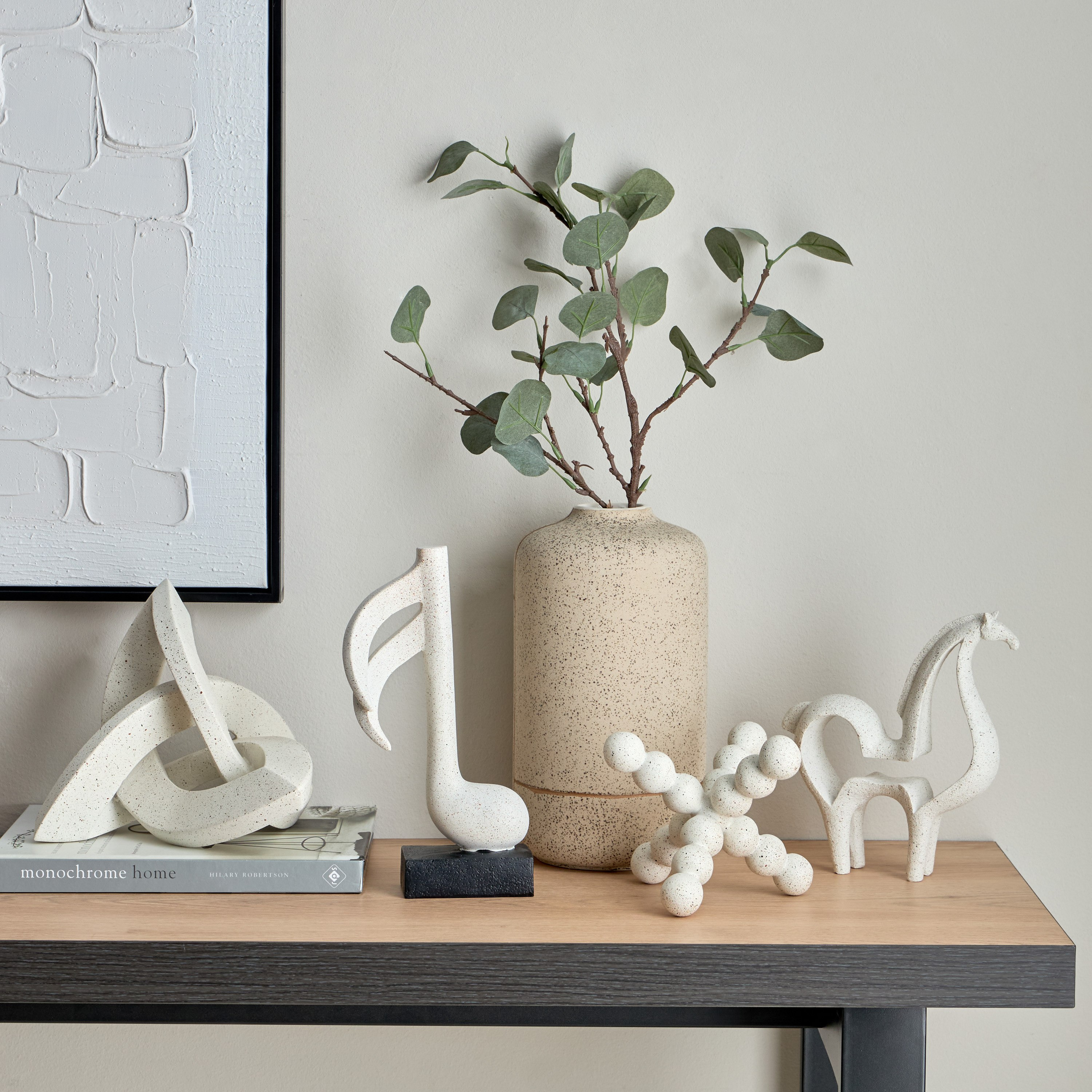 قطعة ديكور نوتة موسيقية تجريدية بوليريسن من رين - 14x7x27 سم-hbxhomeware-homedecor-figurinesandornaments-image-4