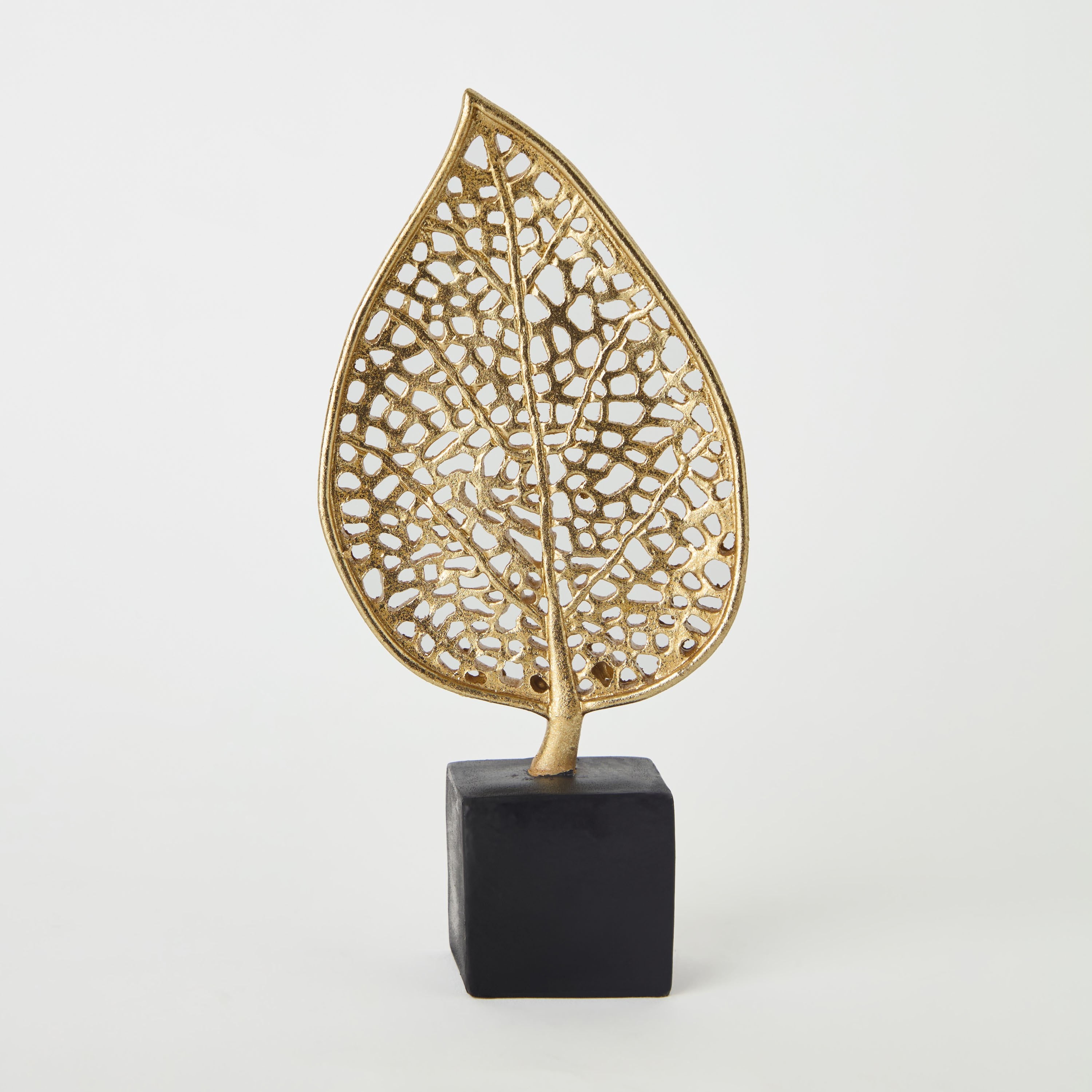 زينة ديكور ورقة شجر من البولي ريزين من رين - 11.5x4.5x24 سم-hbxhomeware-homedecor-figurinesandornaments-image-5