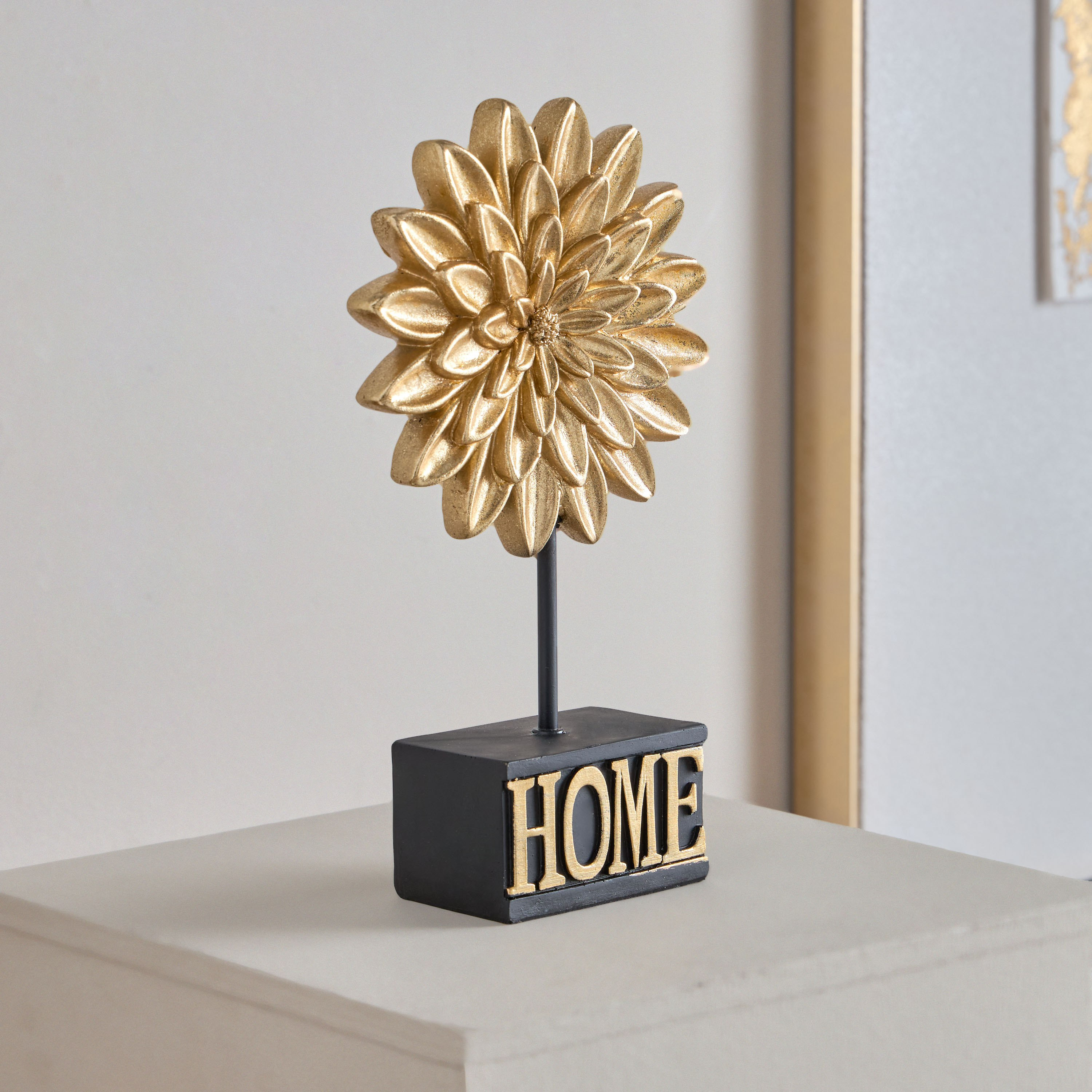 زهرة على حامل منزلي من رين - 17x6.5x30 سم-hbxhomeware-homedecor-figurinesandornaments-image-1