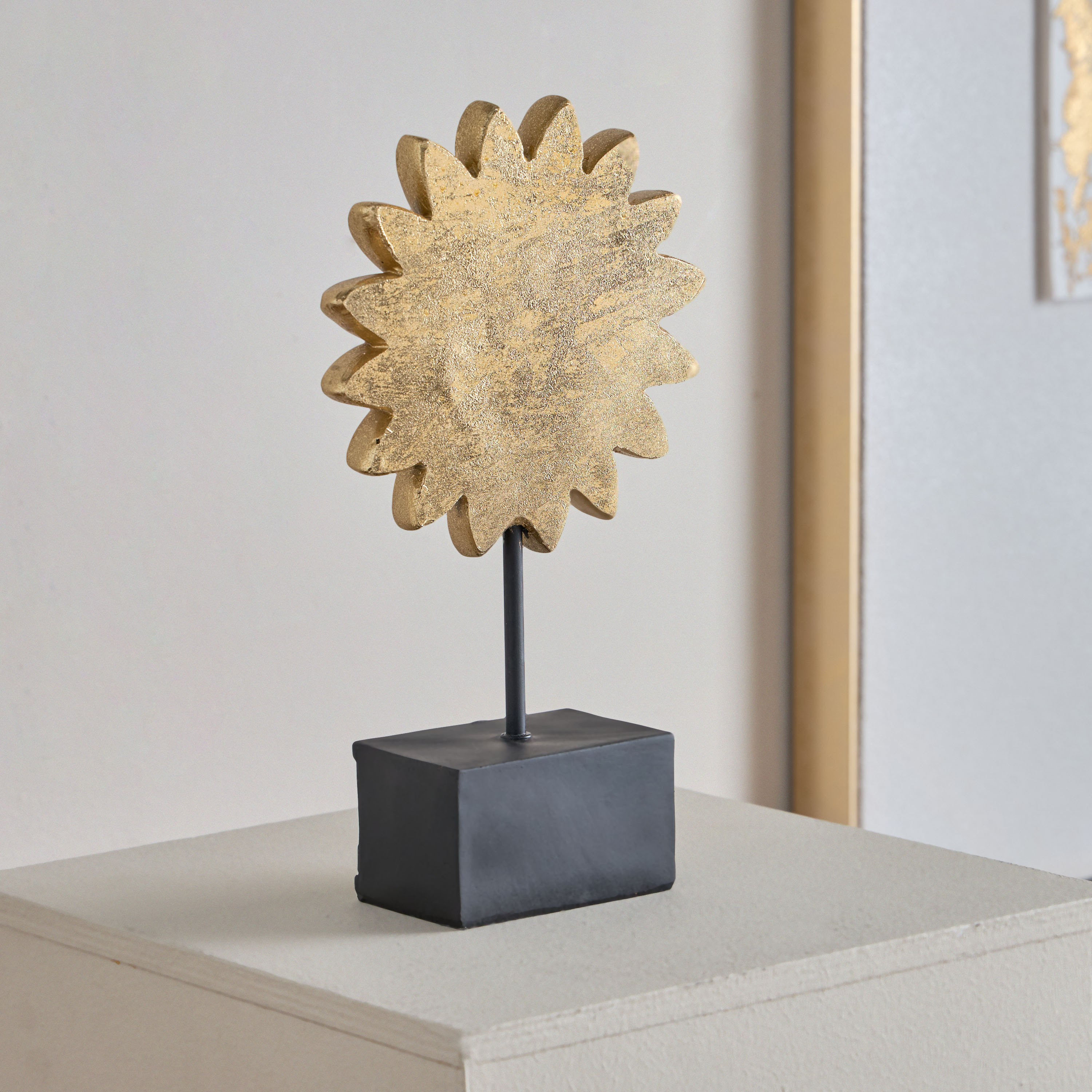 زهرة على حامل منزلي من رين - 17x6.5x30 سم-hbxhomeware-homedecor-figurinesandornaments-image-2