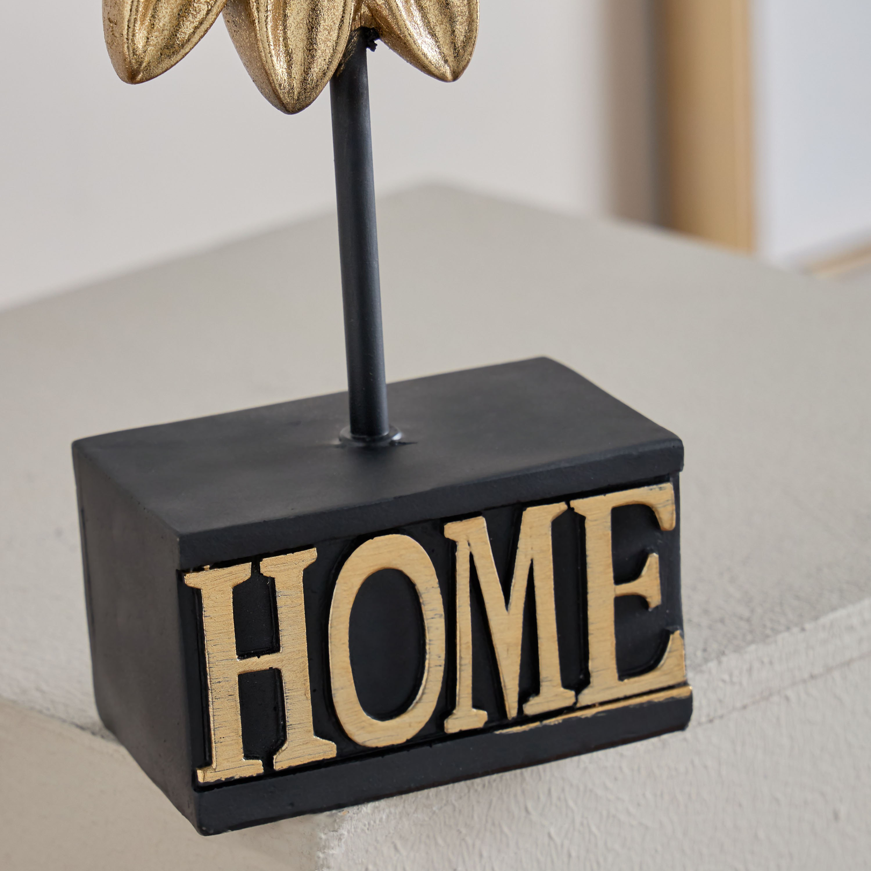 زهرة على حامل منزلي من رين - 17x6.5x30 سم-hbxhomeware-homedecor-figurinesandornaments-image-4