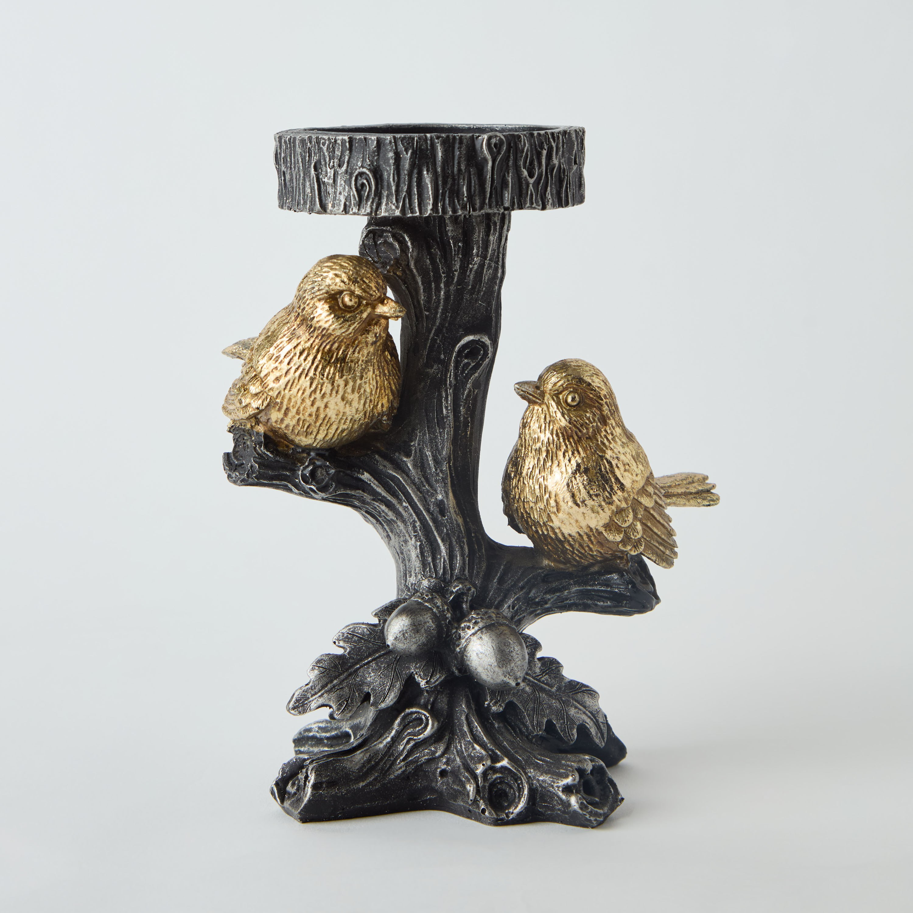 Wren Bird with Tealight Holder - 15.5x11.5x19.5 cm-hbxlivingroom-decorandaccessories-candleholders-image-5