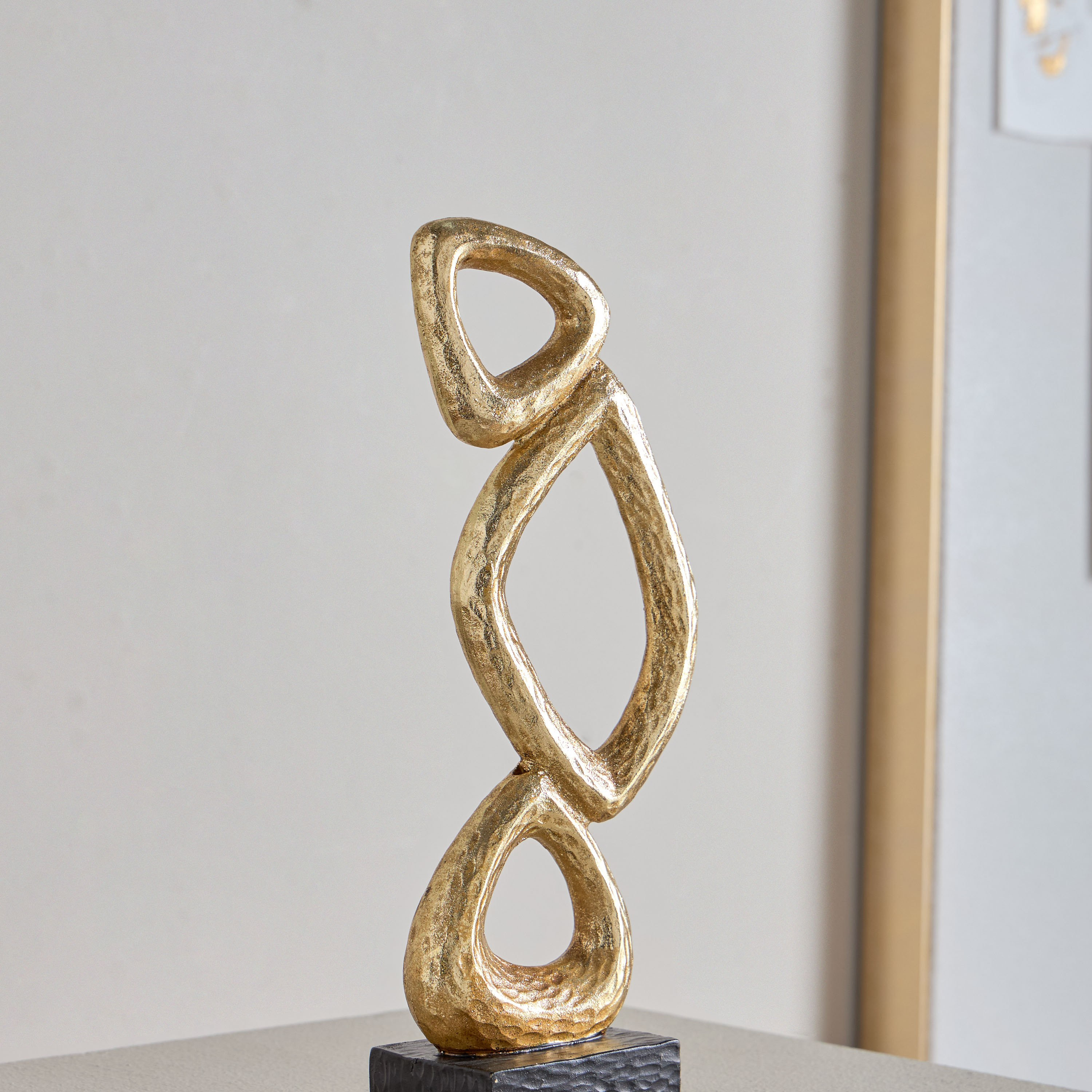 زخرفة تجريدية من البولي ريزين من رين - 11x5x27 سم-hbxhomeware-homedecor-figurinesandornaments-image-2