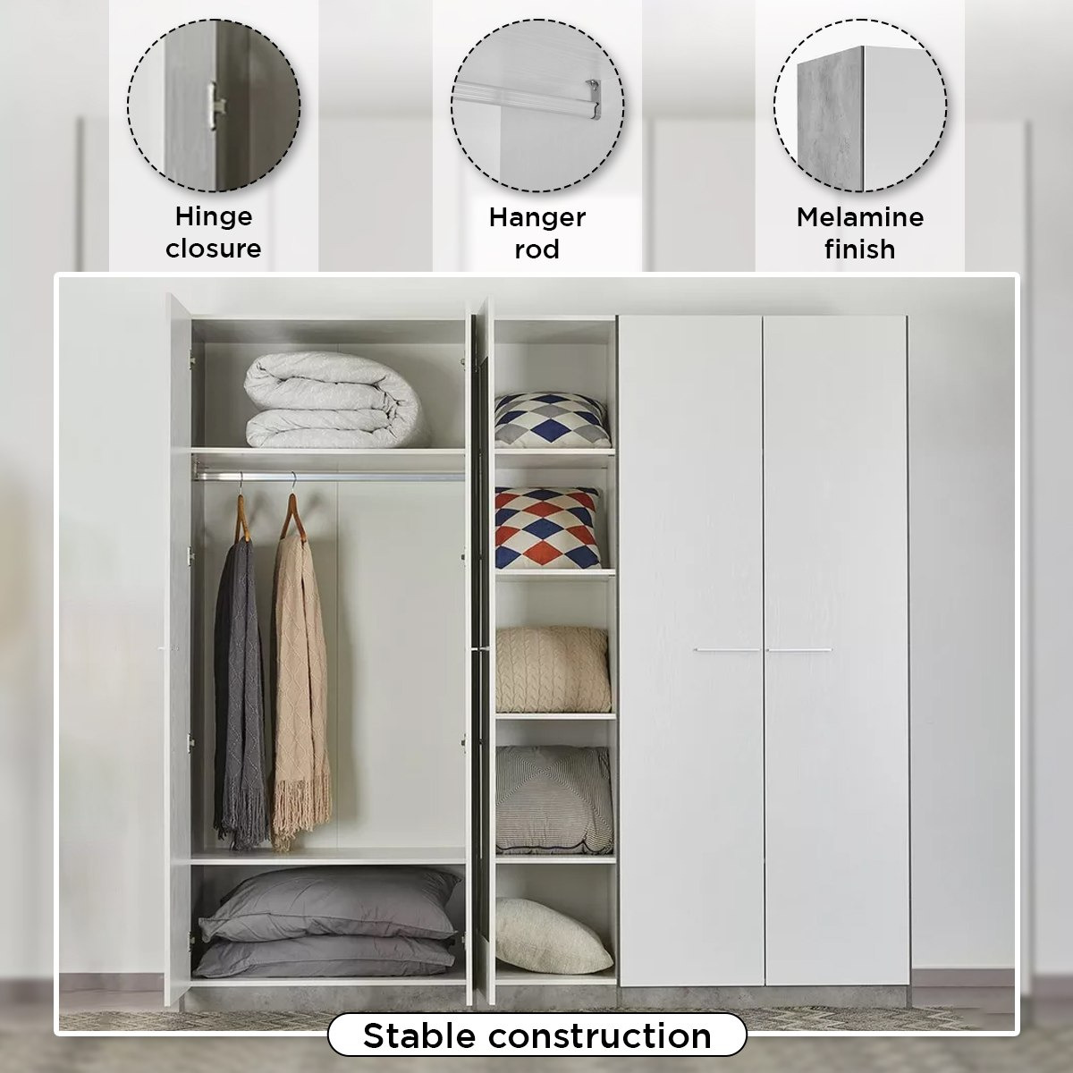 Patara 5-Door Wardrobe-hbxfurniture-wardrobes-image-9