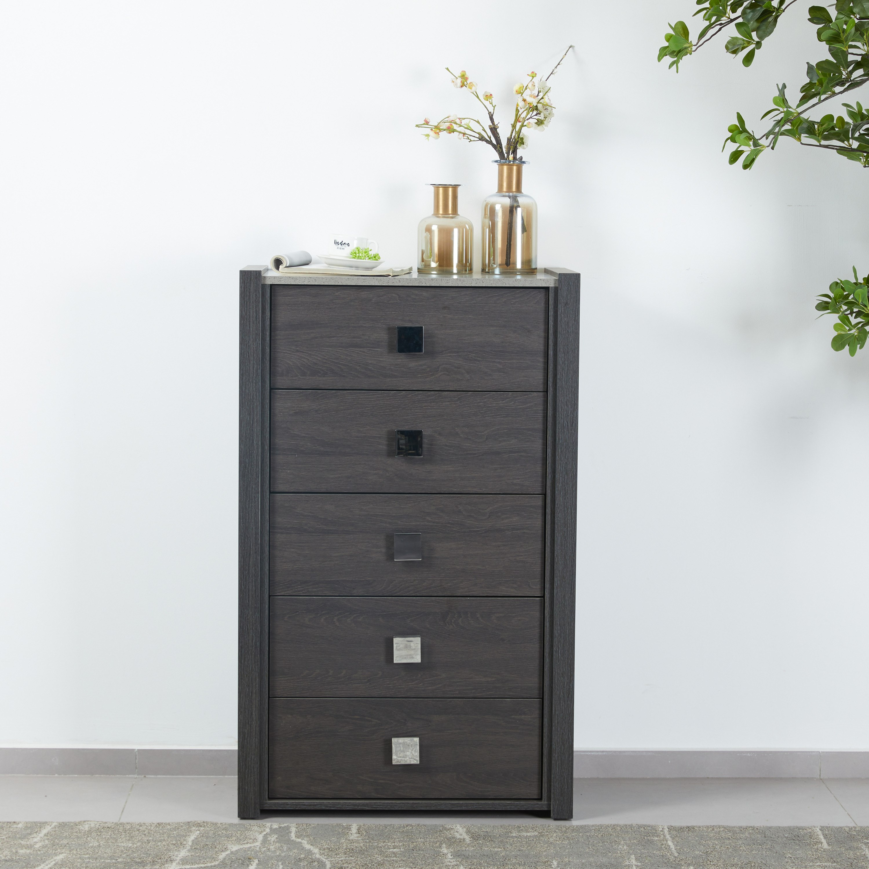 Cambridge Chest of 5-Drawers-hbxfurniture-dressersandchests-chestofdrawers-image-1