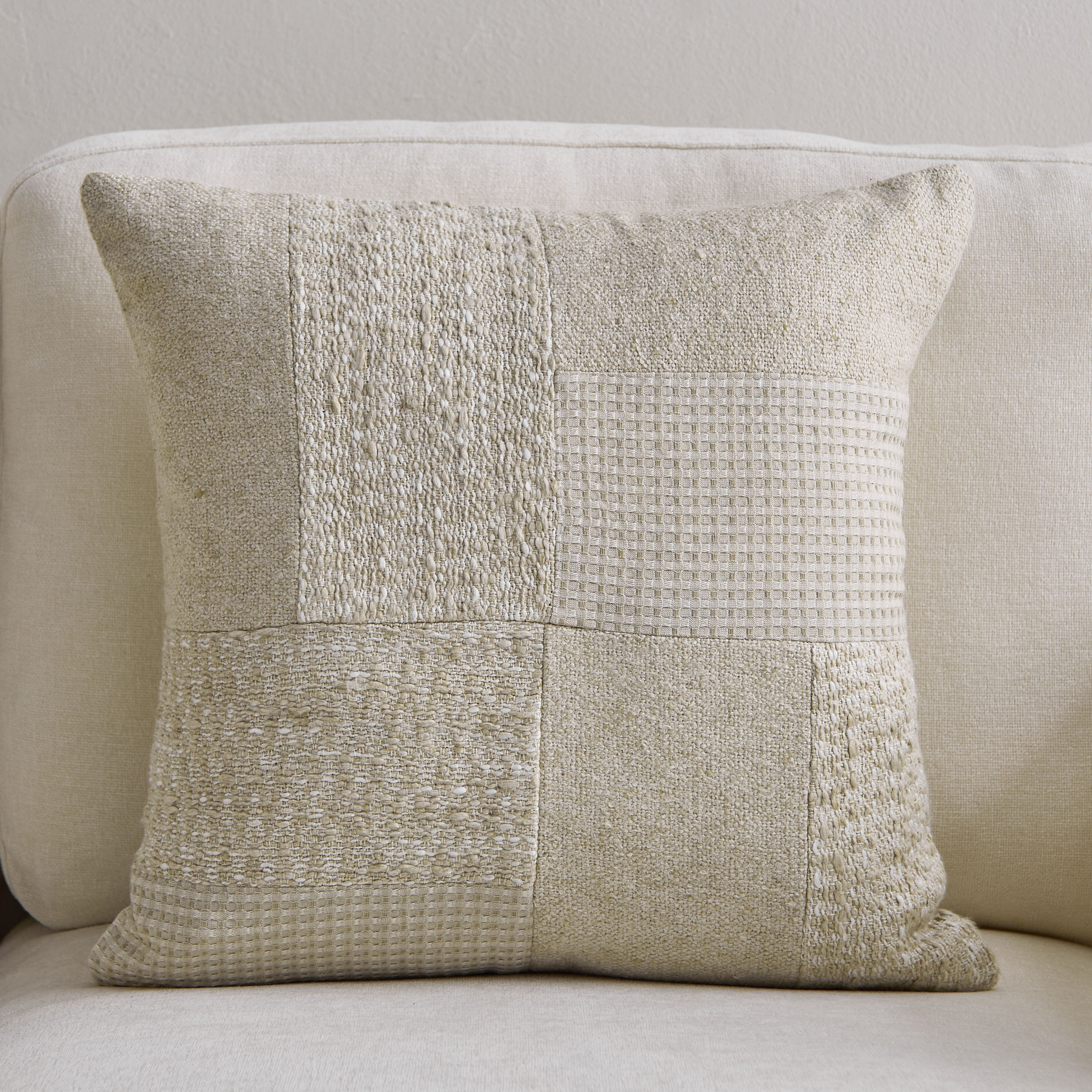 Croft Multi Patch Filled Cushion - 45x45 cm-hbxhomeware-hbxbedroom-image-1