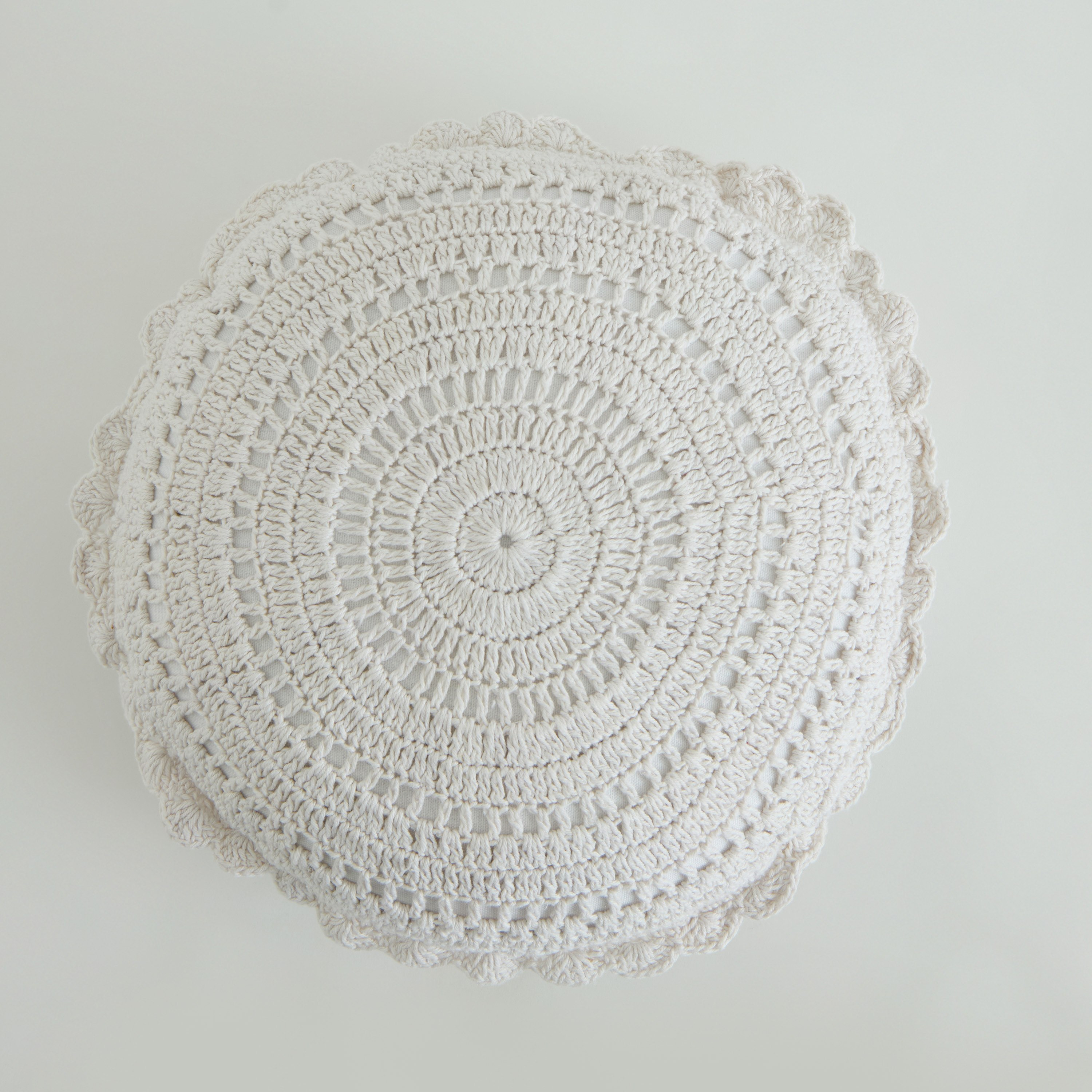 White Haven Velin Croatia Stripe Round Filled Cushion - 40 cm-hbxhomeware-hbxbedroom-image-5