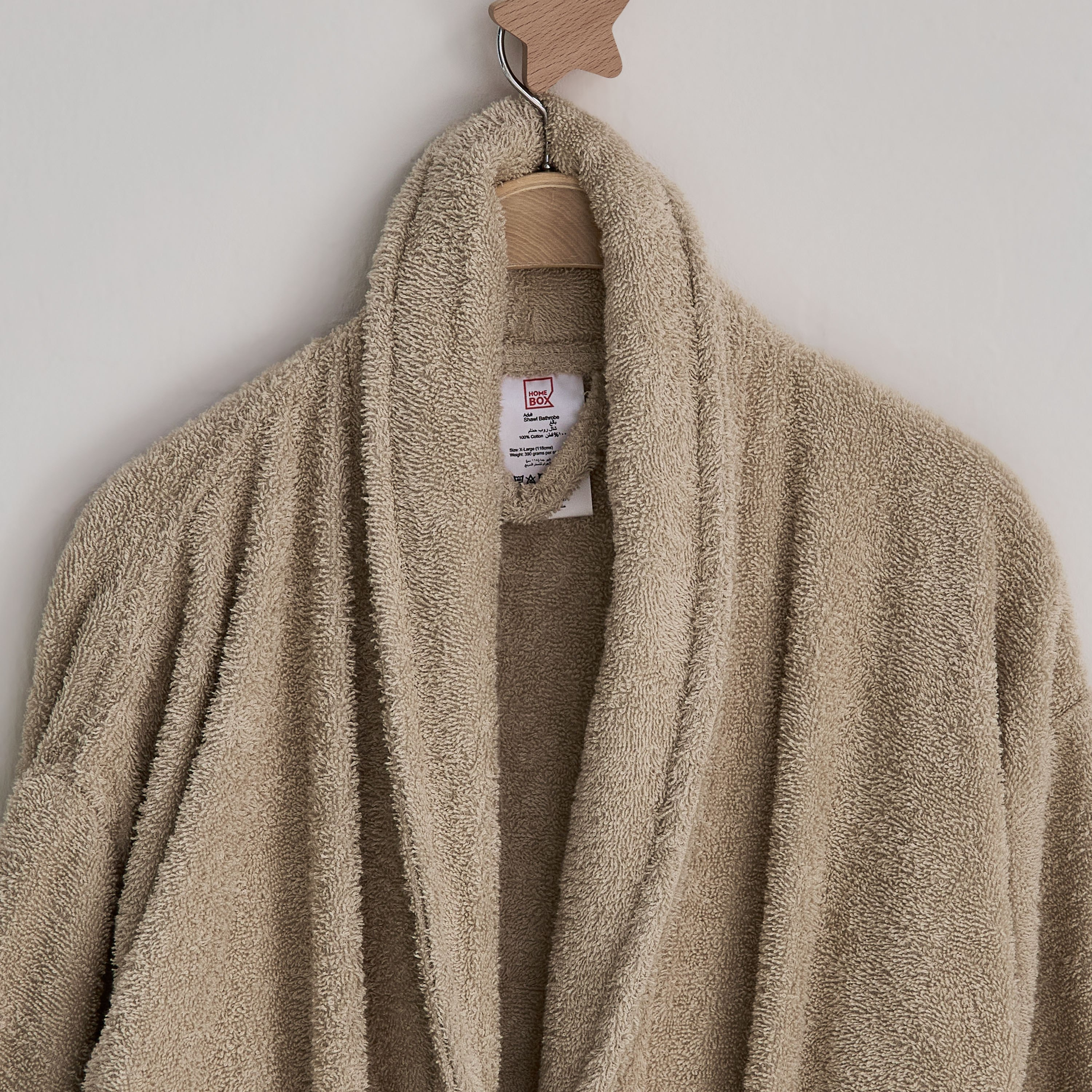 روب حمّام منسدل للبالغين من إيسنشال - كبير-hbxbathroom-bathroomtextiles-image-3
