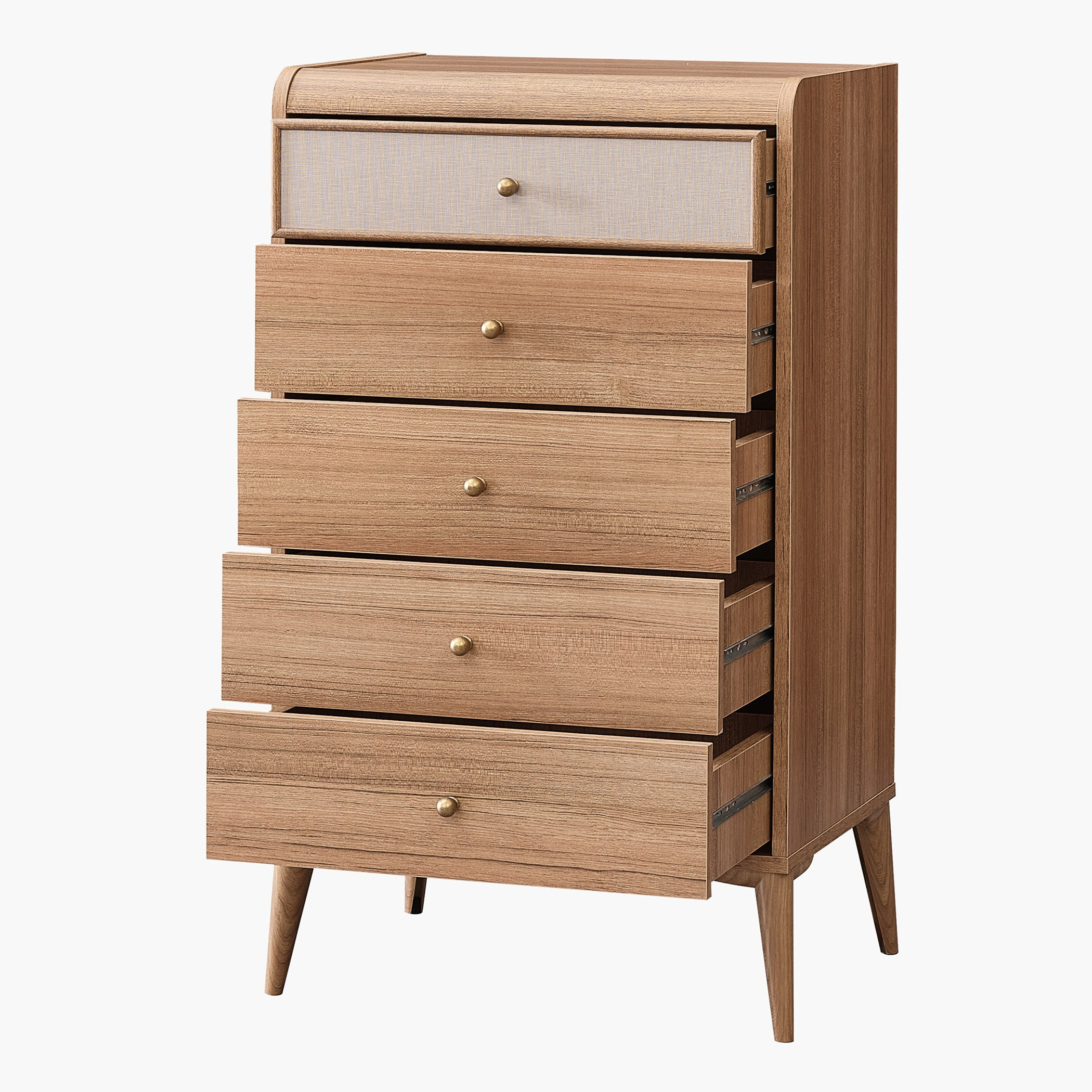 وحدة تخزين 5 أدراج من لوريتا-hbxfurniture-dressersandchests-chestofdrawers-image-4