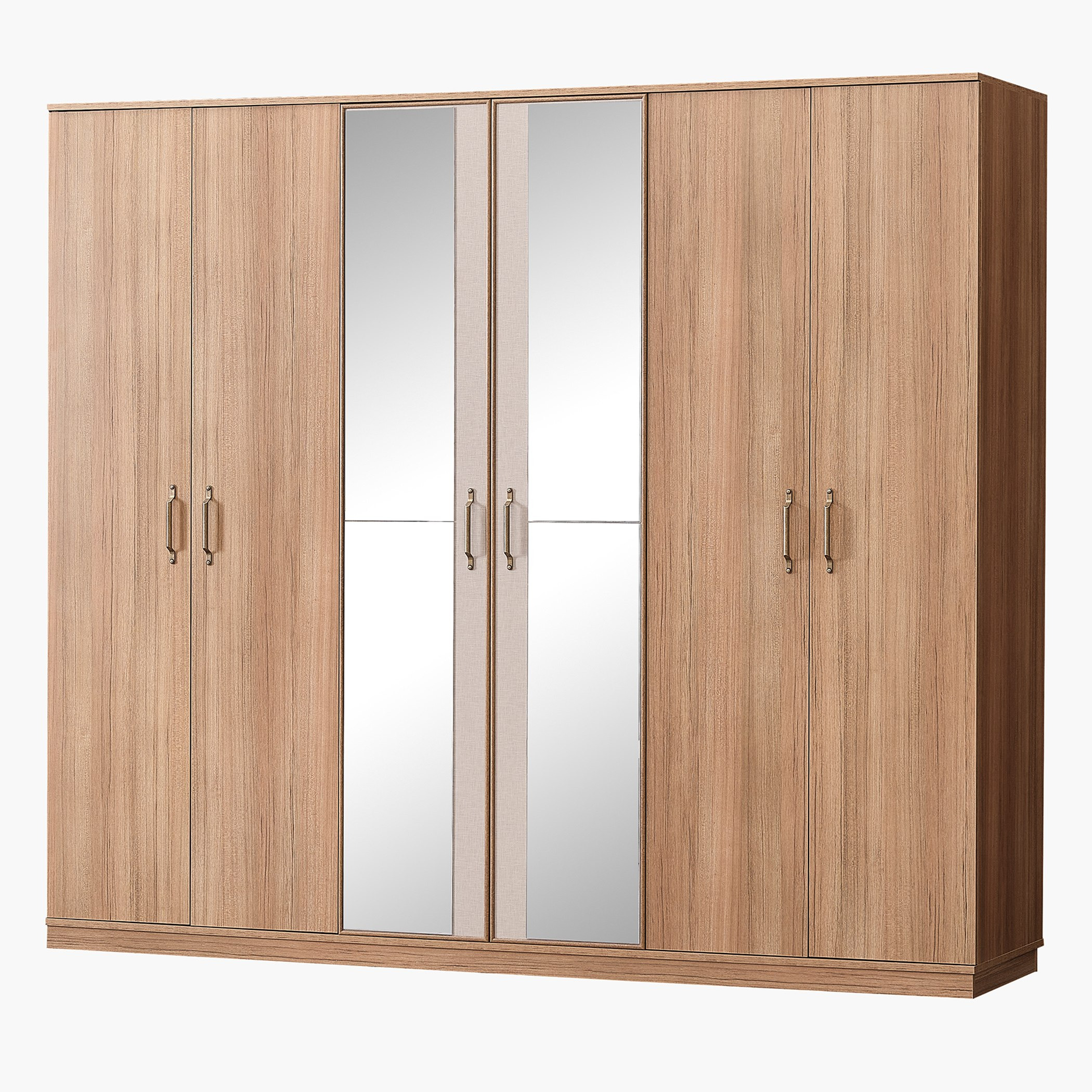 خزانة ملابس 6 أبواب مع 2 مرآة من لوريتا-hbxfurniture-wardrobes-image-2