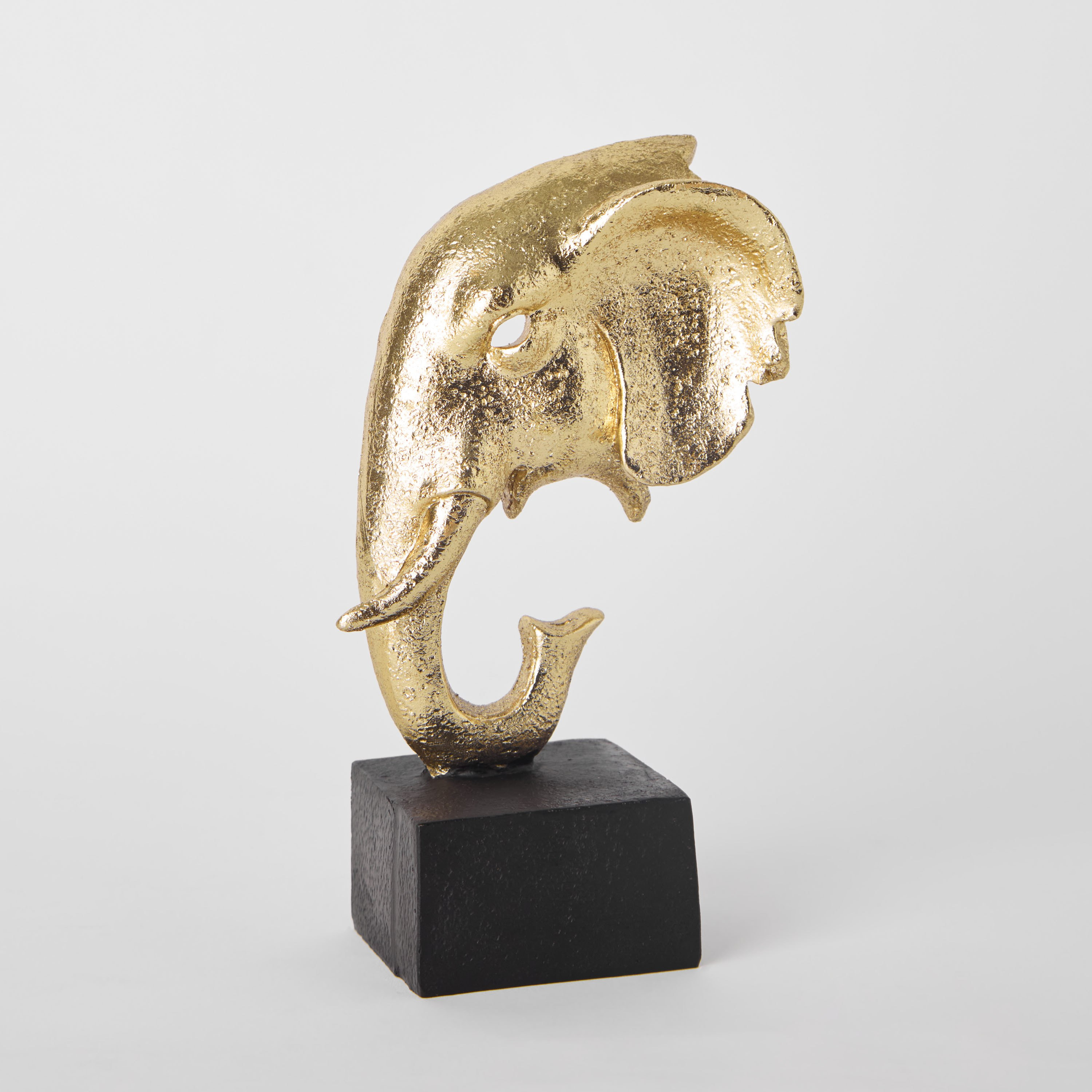 قطعة ديكور رأس فيل من البولي ريزن من رين - 16x9x20.5 سم-hbxhomeware-homedecor-figurinesandornaments-image-5