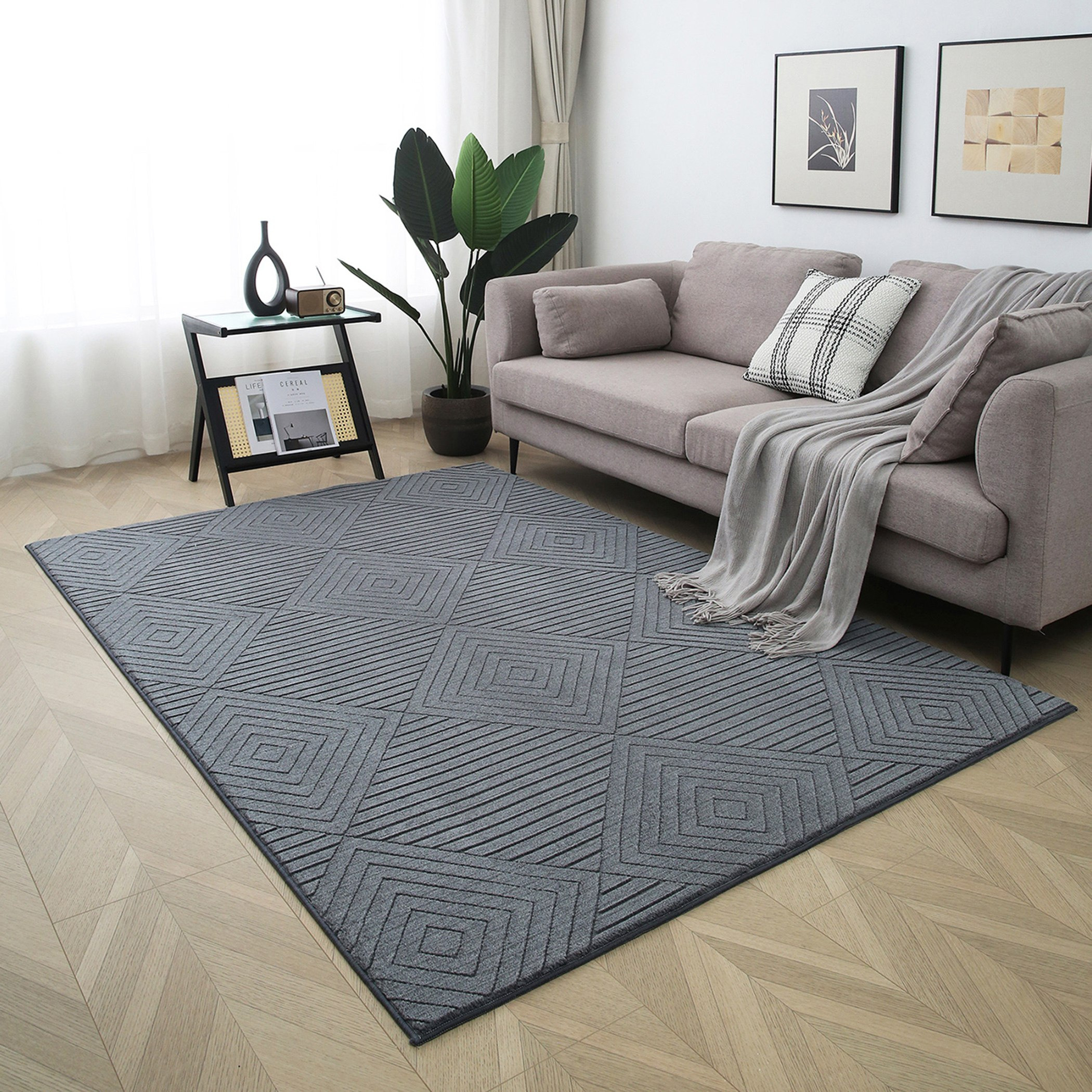 سجادة من الألياف الدقيقة باهاما من نياس- 150×220 سم-hbxdecorandfurnishings-floorcoverings-rugs-image-1