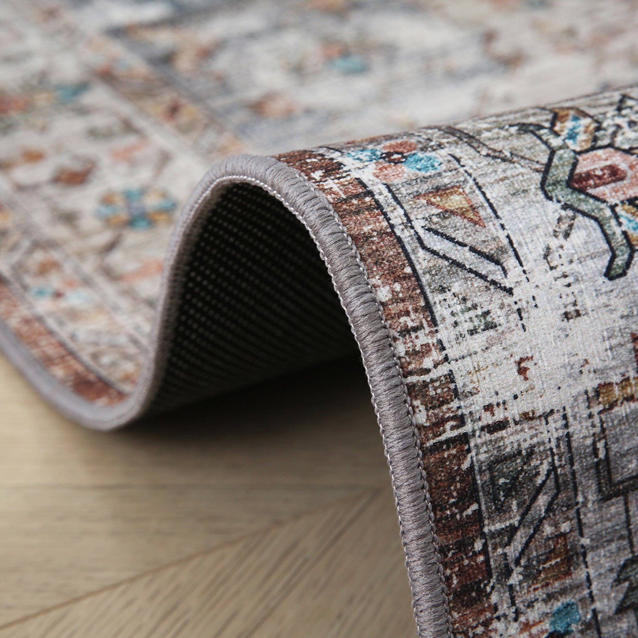 سجادة شنيل بطبعات زيرا من كلايد - 110x160 سم-hbxdecorandfurnishings-floorcoverings-rugs-image-4