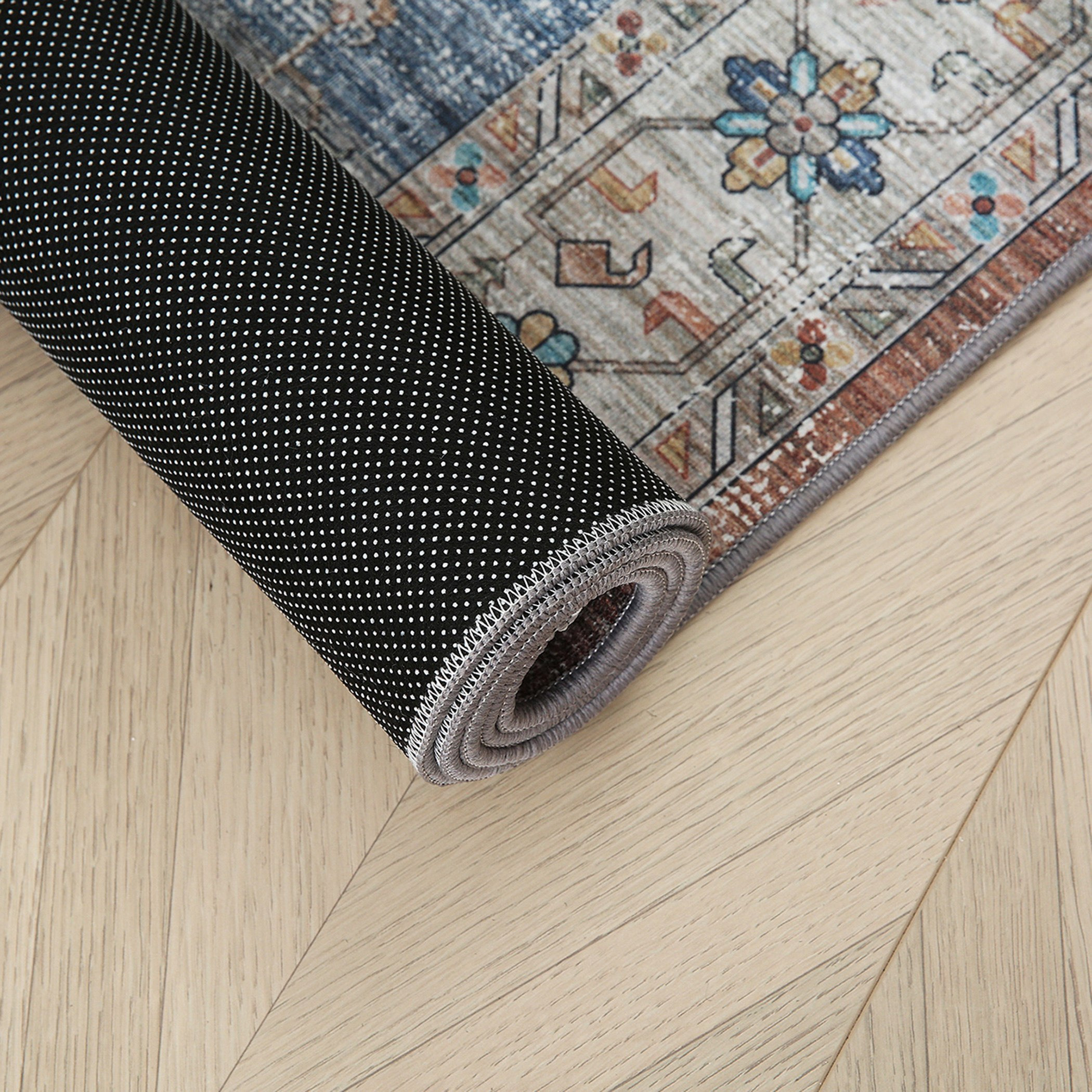 سجادة شنيل بطبعات زيرا من كلايد - 110x160 سم-hbxdecorandfurnishings-floorcoverings-rugs-image-5