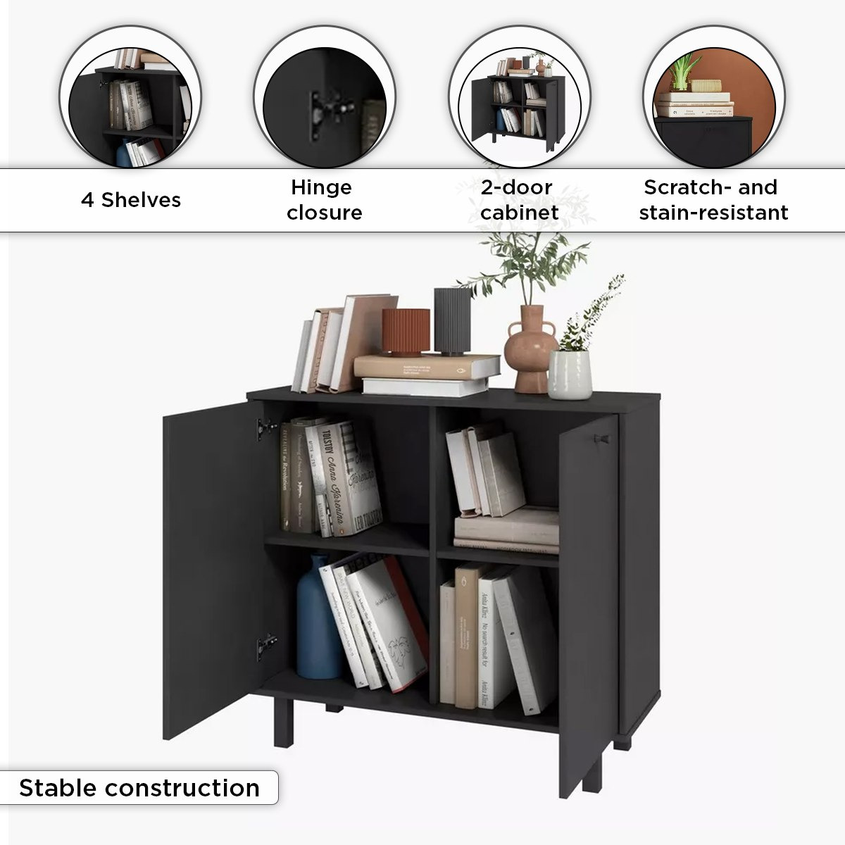 خزانة متعددة الاستخدامات ببابين من بيانكا لوندرينا-hbxfurniture-office-bookcases-image-5