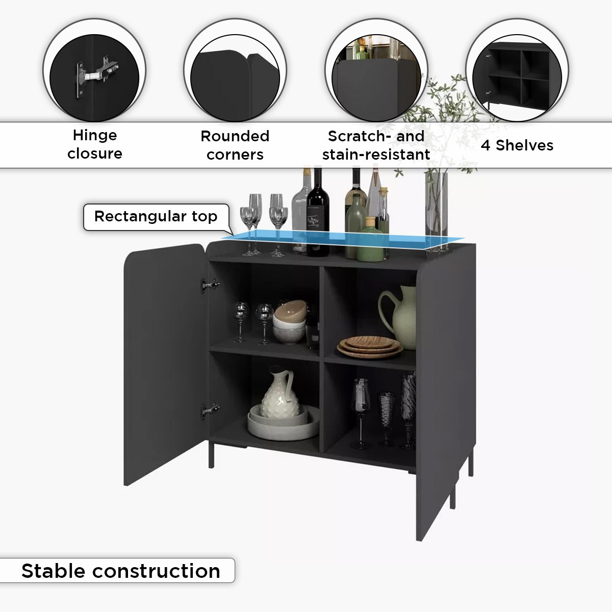 خزانة متعددة الاستخدامات بيضاوية ببابين من بيانكا لوندرينا-hbxfurniture-office-bookcases-image-5