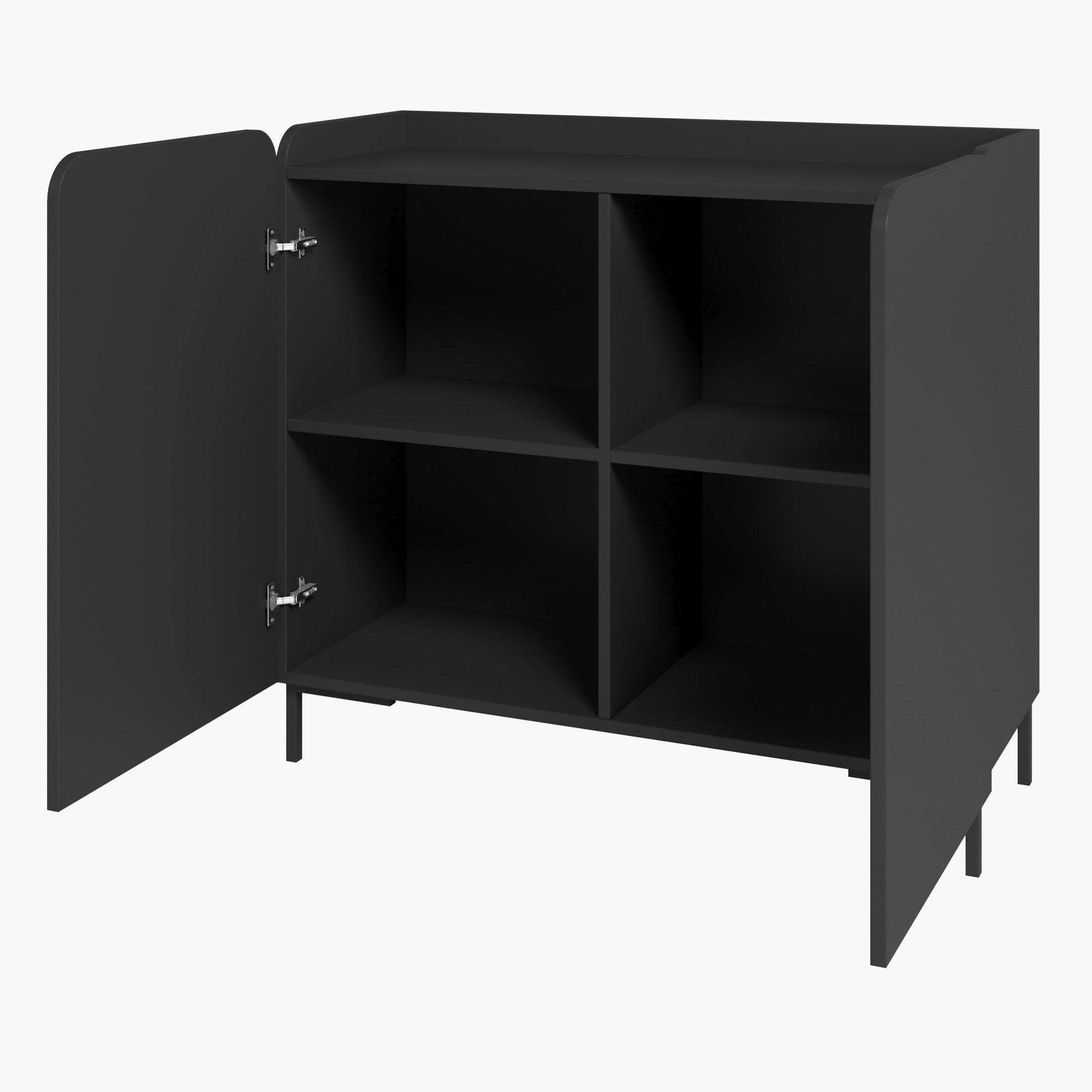 خزانة متعددة الاستخدامات بيضاوية ببابين من بيانكا لوندرينا-hbxfurniture-office-bookcases-image-6