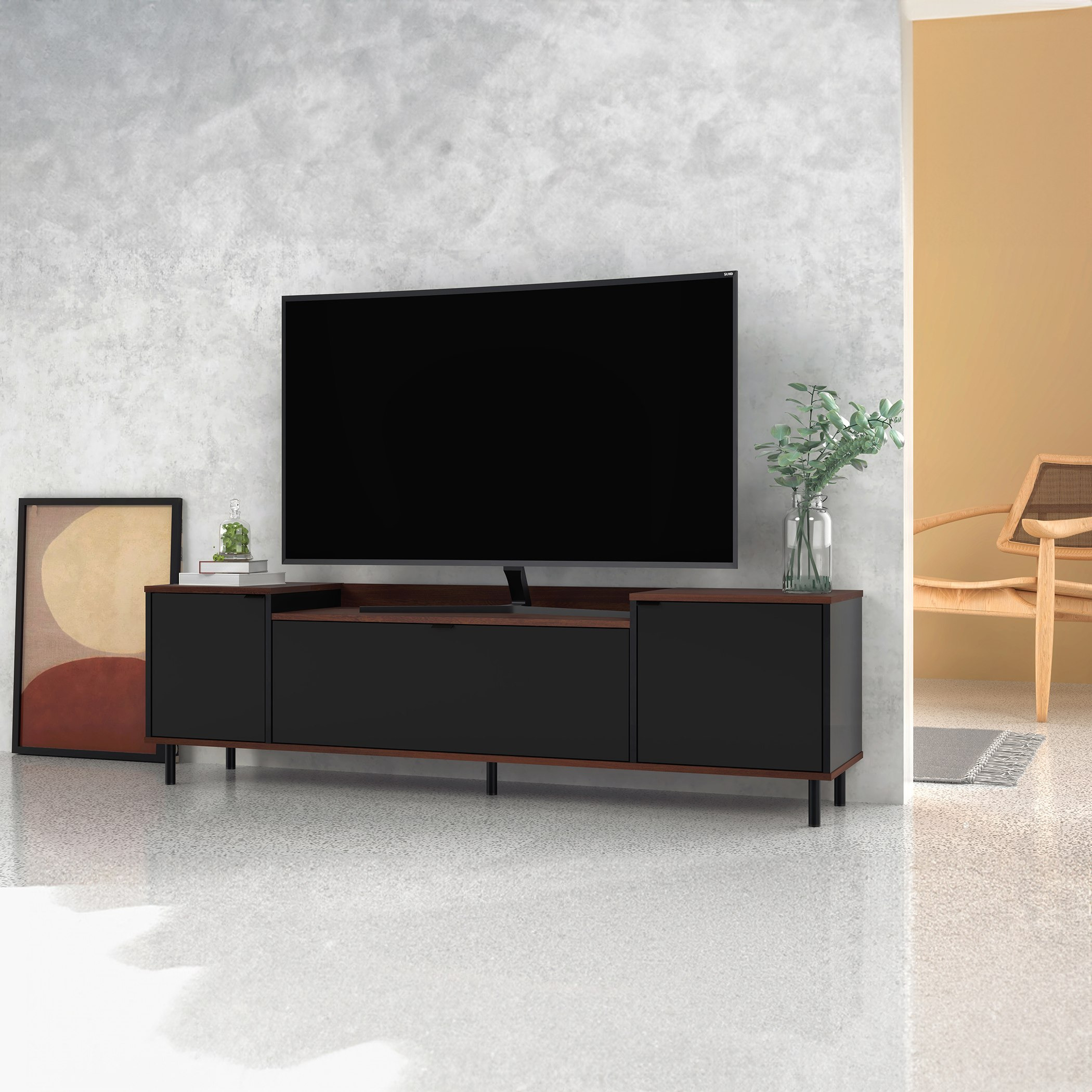وحدة تلفزيون للأجهزة حتى 70 بوصة بـ3 أبواب من بيانكا لوندرينا-hbxlivingroom-mediaunitsandstorage-tvunits-image-1