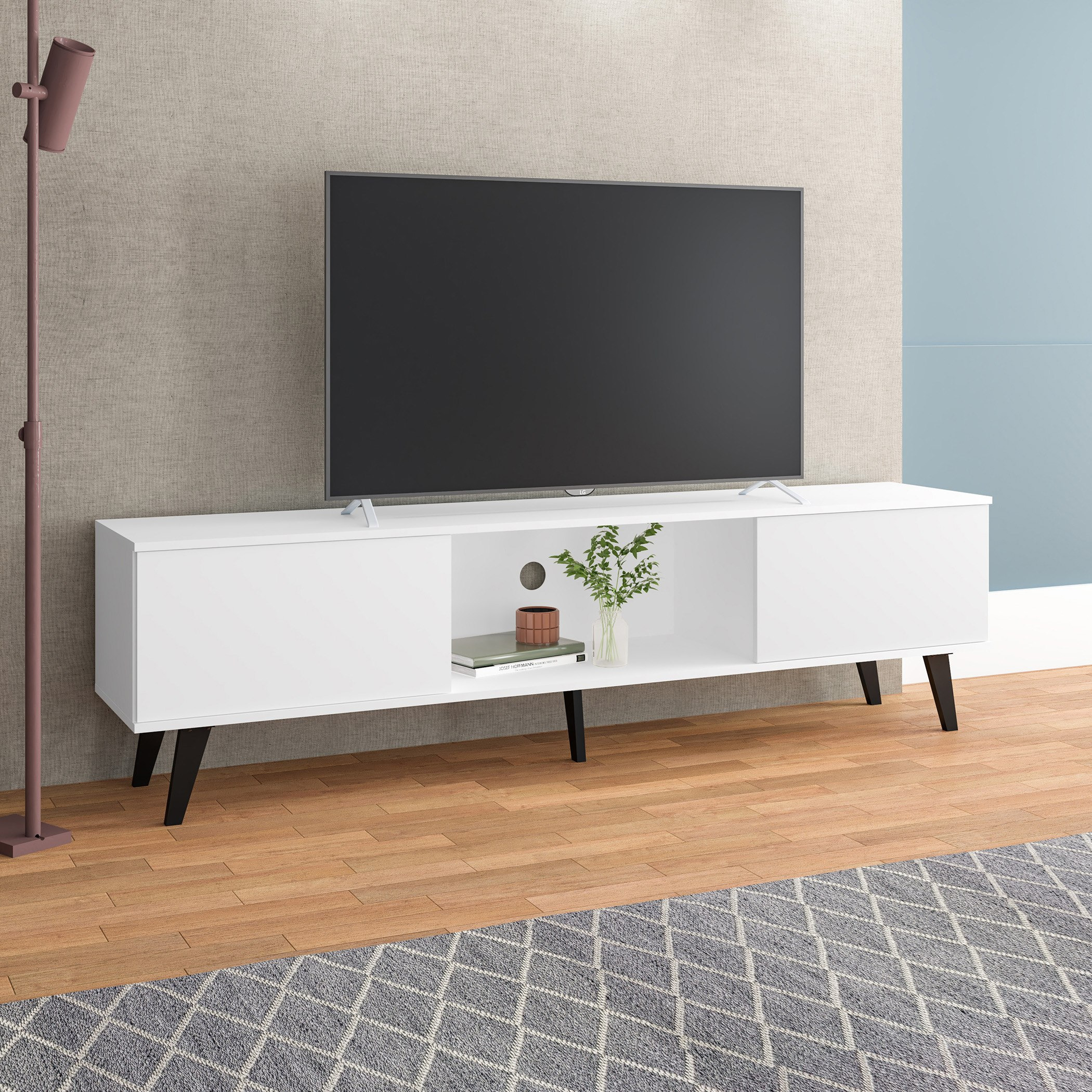 وحدة تلفزيون للأجهزة حتى 75 بوصة ببابين من بيانكا لوندرينا-hbxlivingroom-mediaunitsandstorage-tvunits-image-1