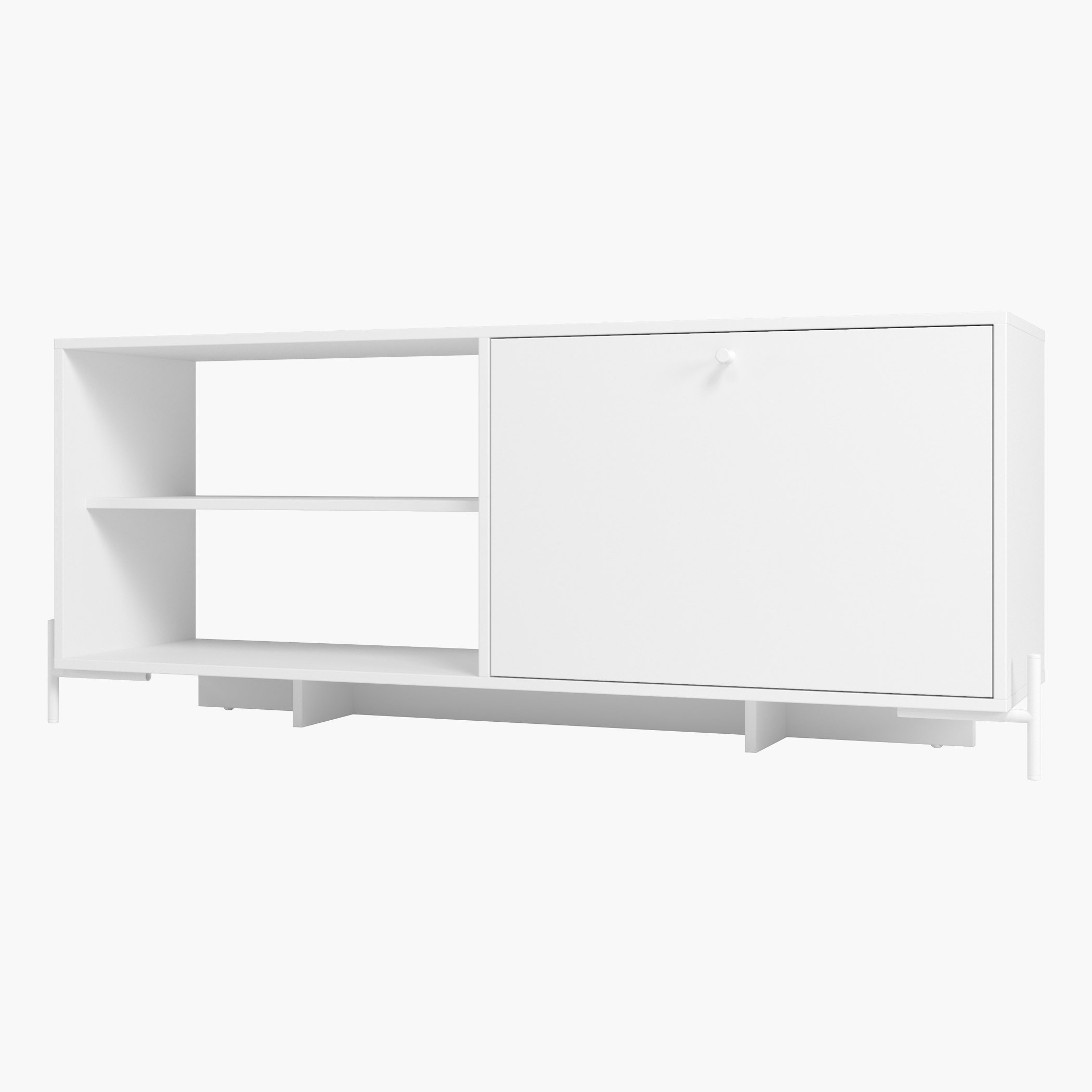 وحدة تلفزيون للأجهزة حتى 60 بوصة بباب واحد من بيانكا لوندرينا-hbxlivingroom-mediaunitsandstorage-tvunits-image-3