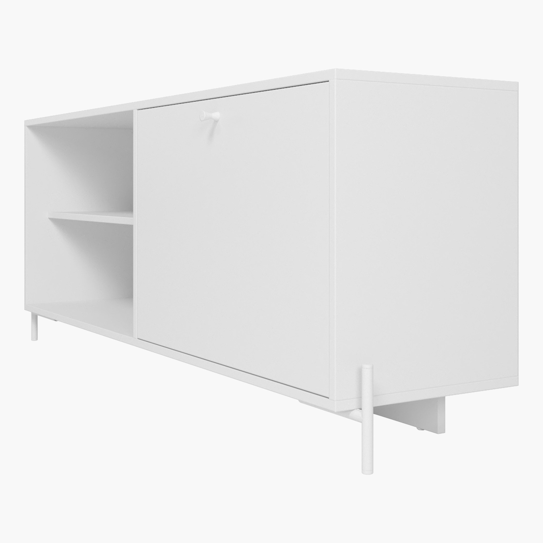 وحدة تلفزيون للأجهزة حتى 60 بوصة بباب واحد من بيانكا لوندرينا-hbxlivingroom-mediaunitsandstorage-tvunits-image-4