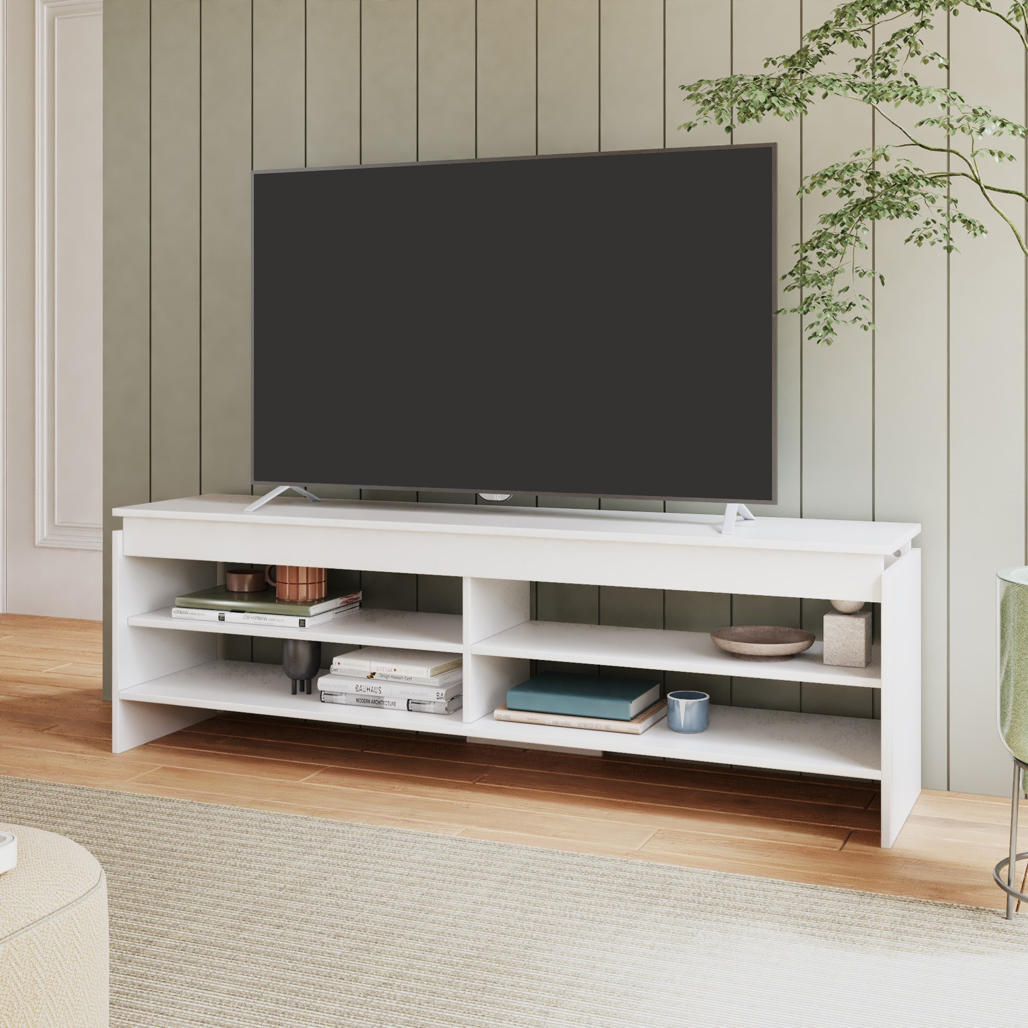 وحدة تلفزيون للأجهزة حتى 65 بوصة بـ 4 أرفف من بيانكا لوندرينا-hbxlivingroom-mediaunitsandstorage-tvunits-image-1