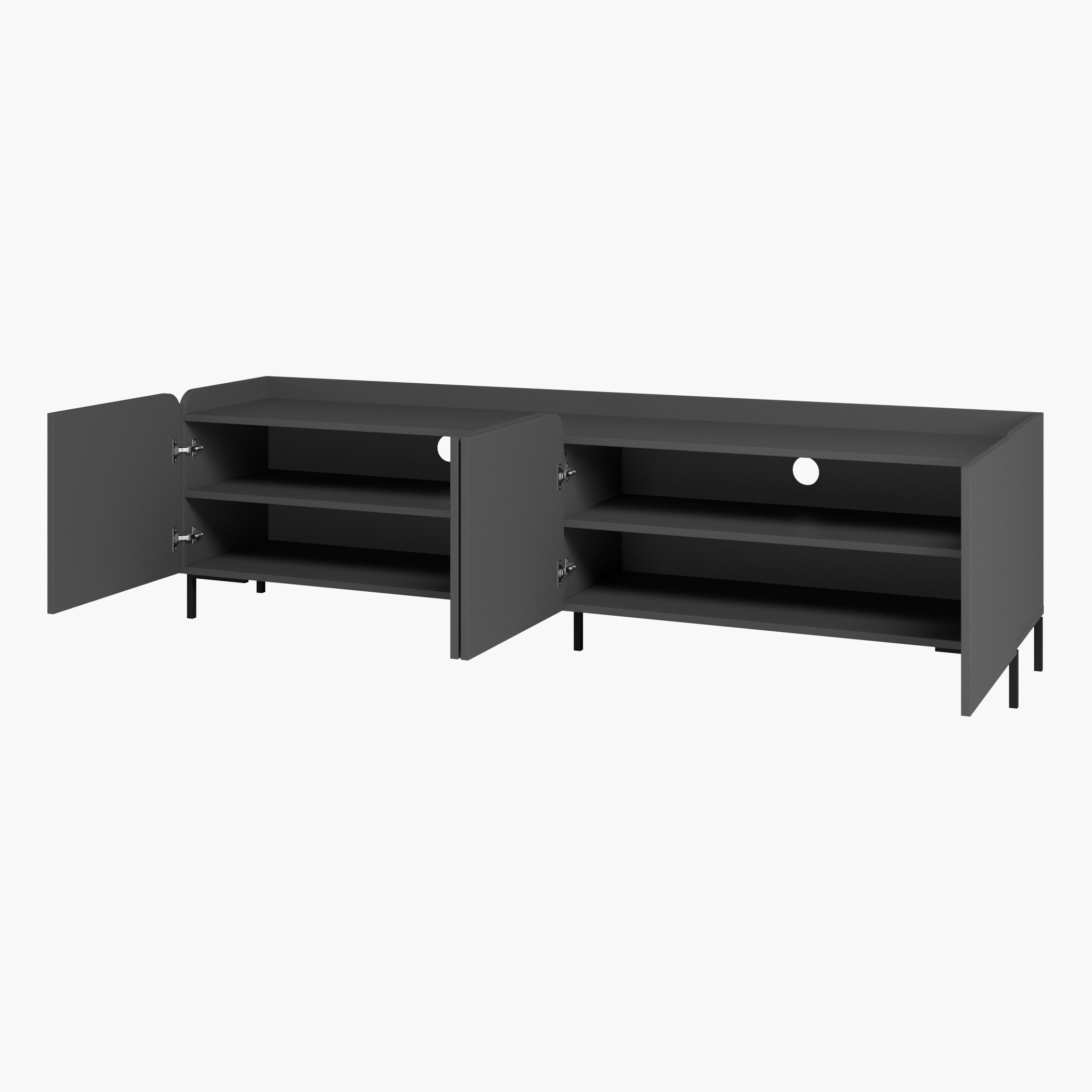 وحدة تلفزيون للأجهزة حتى 75 بوصة بـ 4 أبواب من بيانكا لوندرينا-hbxlivingroom-mediaunitsandstorage-tvunits-image-4