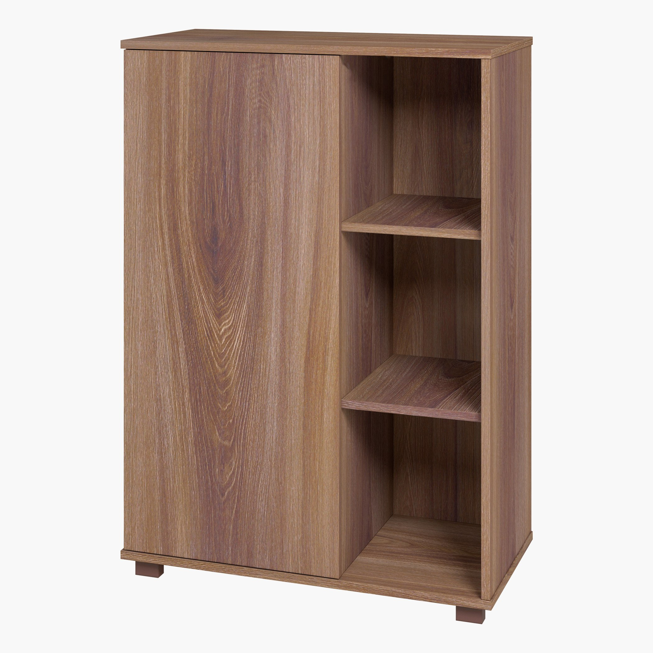Bianca Londrina 12-Pair Shoe Cabinet with 1 Door and 5 Shelves-hbxbedroom-shoecabinetsandracks-image-2