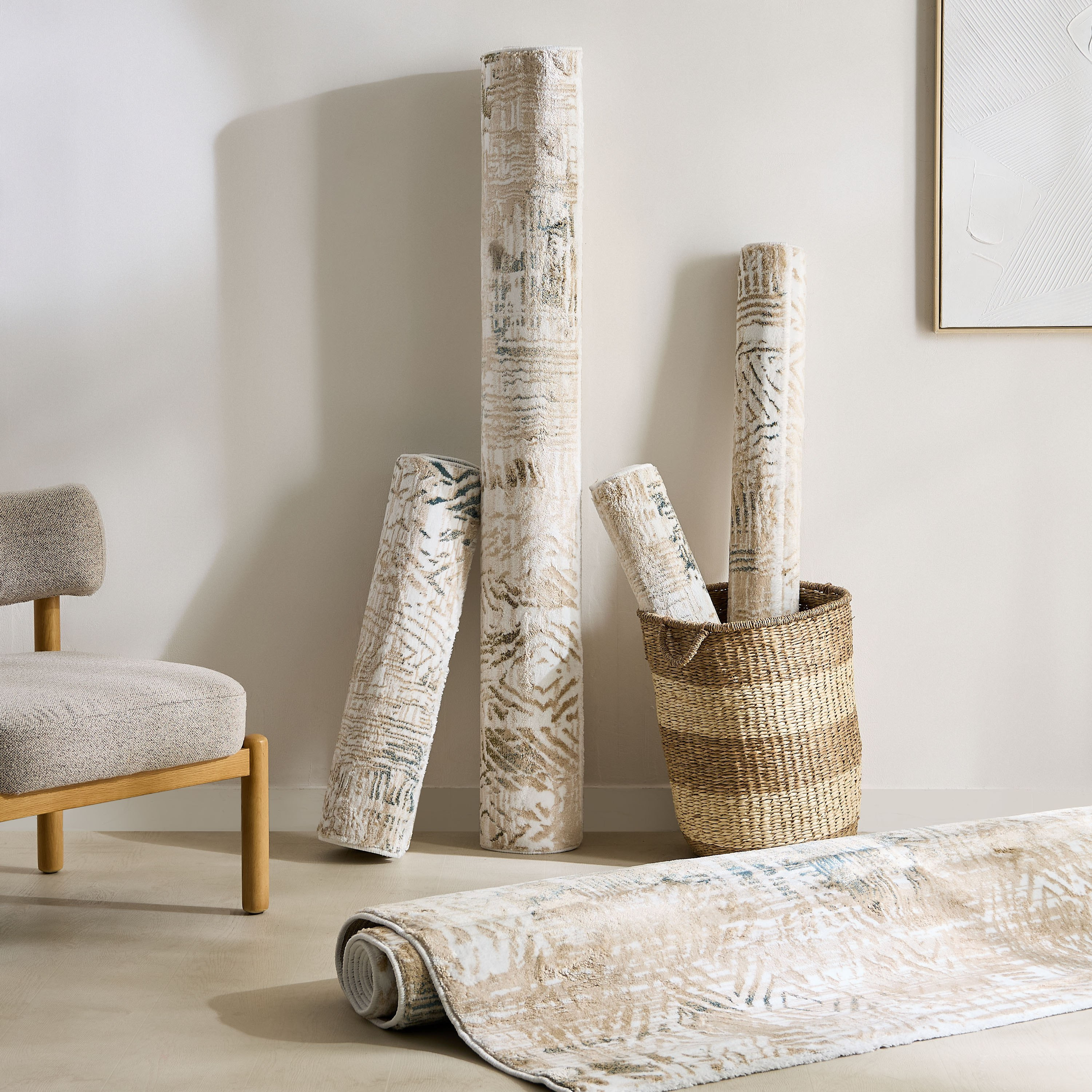 سجادة بولي بروبلين مضادة للانزلاق إيربان من لومار - 80x150 سم-hbxdecorandfurnishings-floorcoverings-rugs-image-6