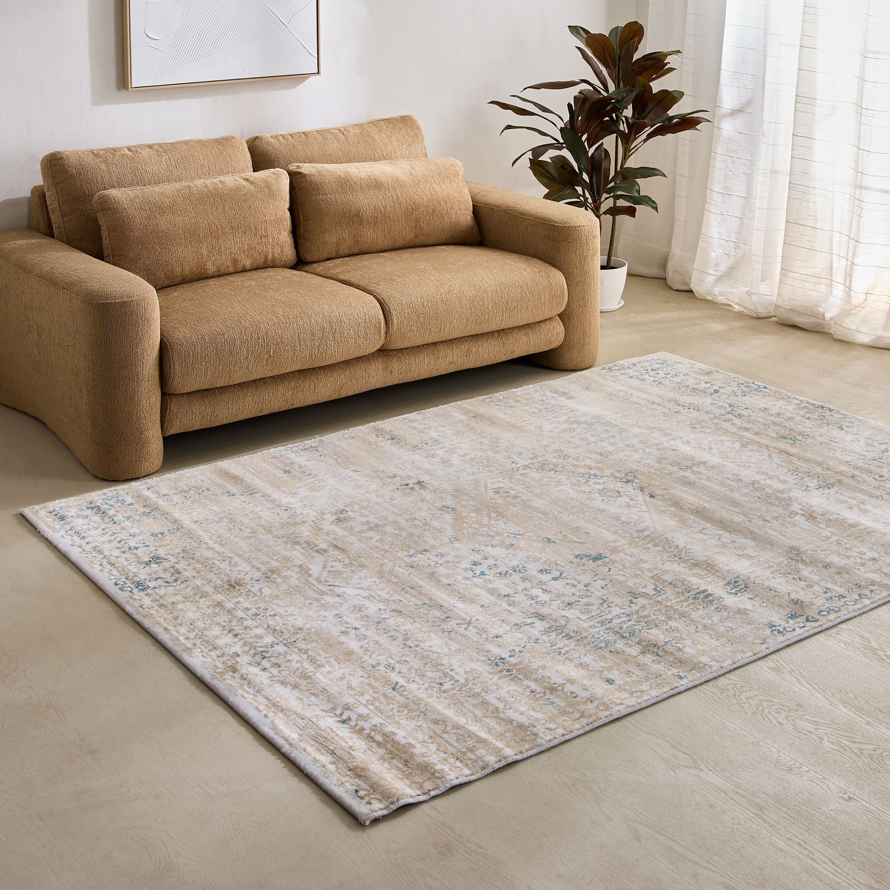سجادة بولي بروبلين مضادة للانزلاق دونا من لومار - 160x230 سم-hbxdecorandfurnishings-floorcoverings-rugs-image-1