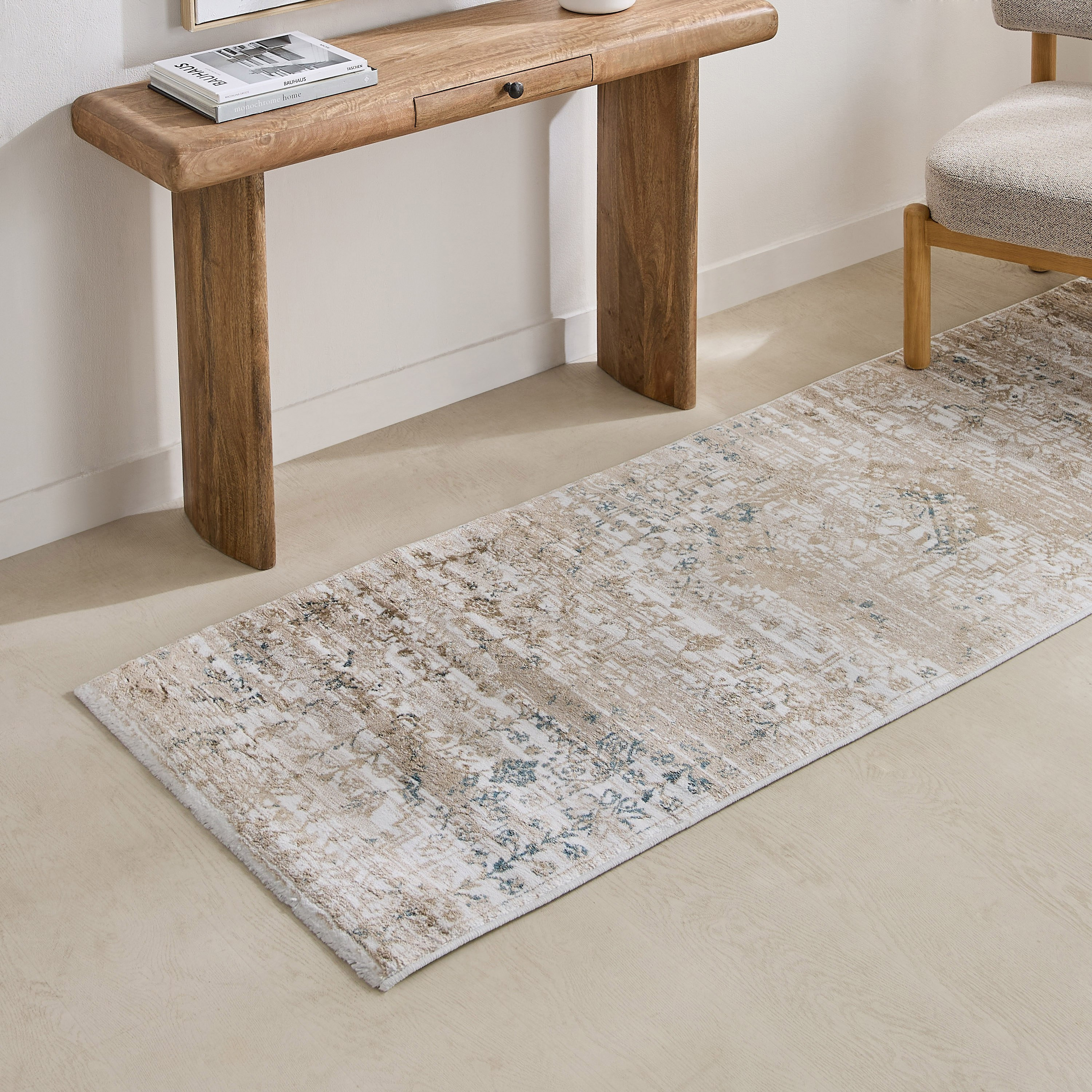 سجادة بولي بروبلين مضادة للانزلاق دونا من لومار - 230x80 سم-hbxdecorandfurnishings-floorcoverings-rugs-image-1