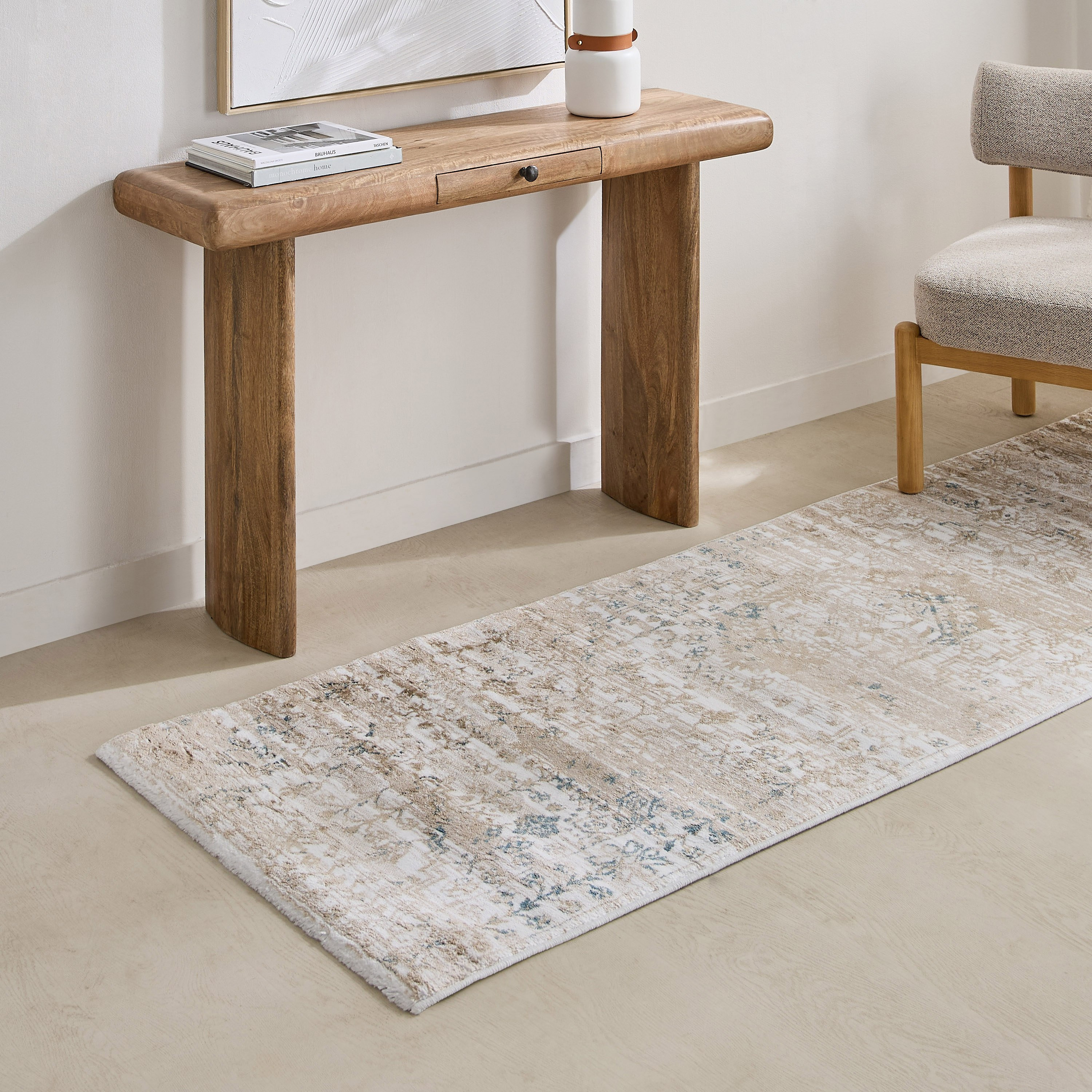 سجادة بولي بروبلين مضادة للانزلاق دونا من لومار - 230x80 سم-hbxdecorandfurnishings-floorcoverings-rugs-image-5